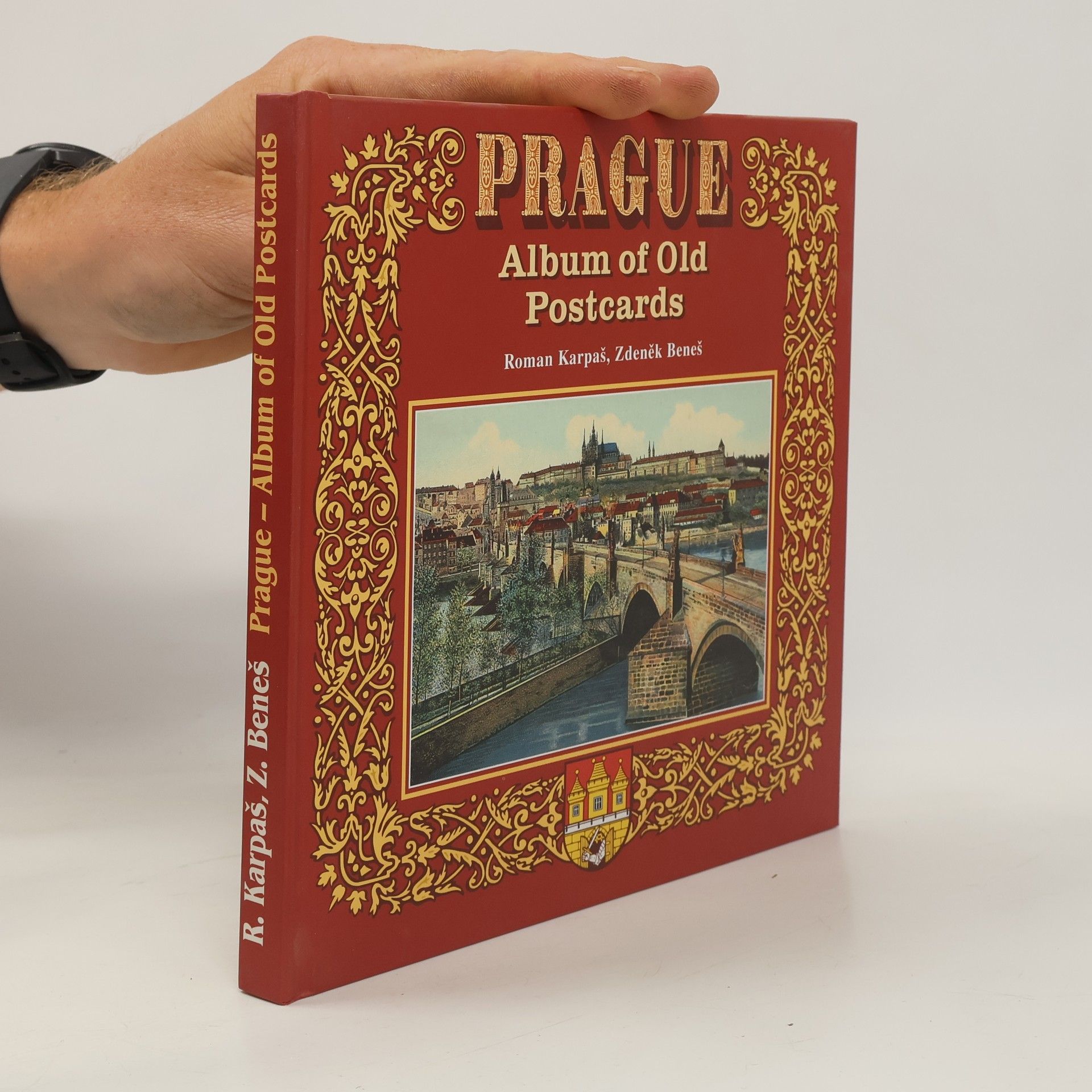 Roman Karpaš Prague: Album of old postcards