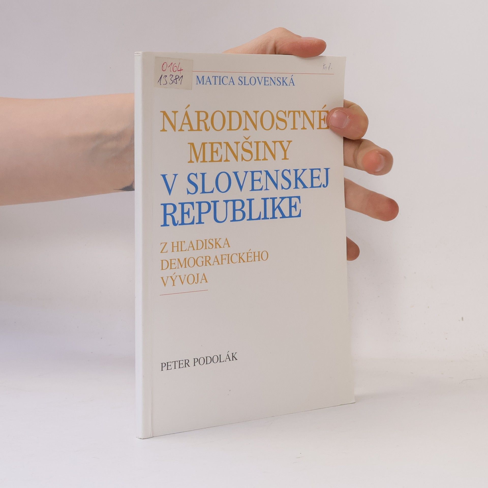 Peter Podolák Národnostné menšiny v Slovenskej republike