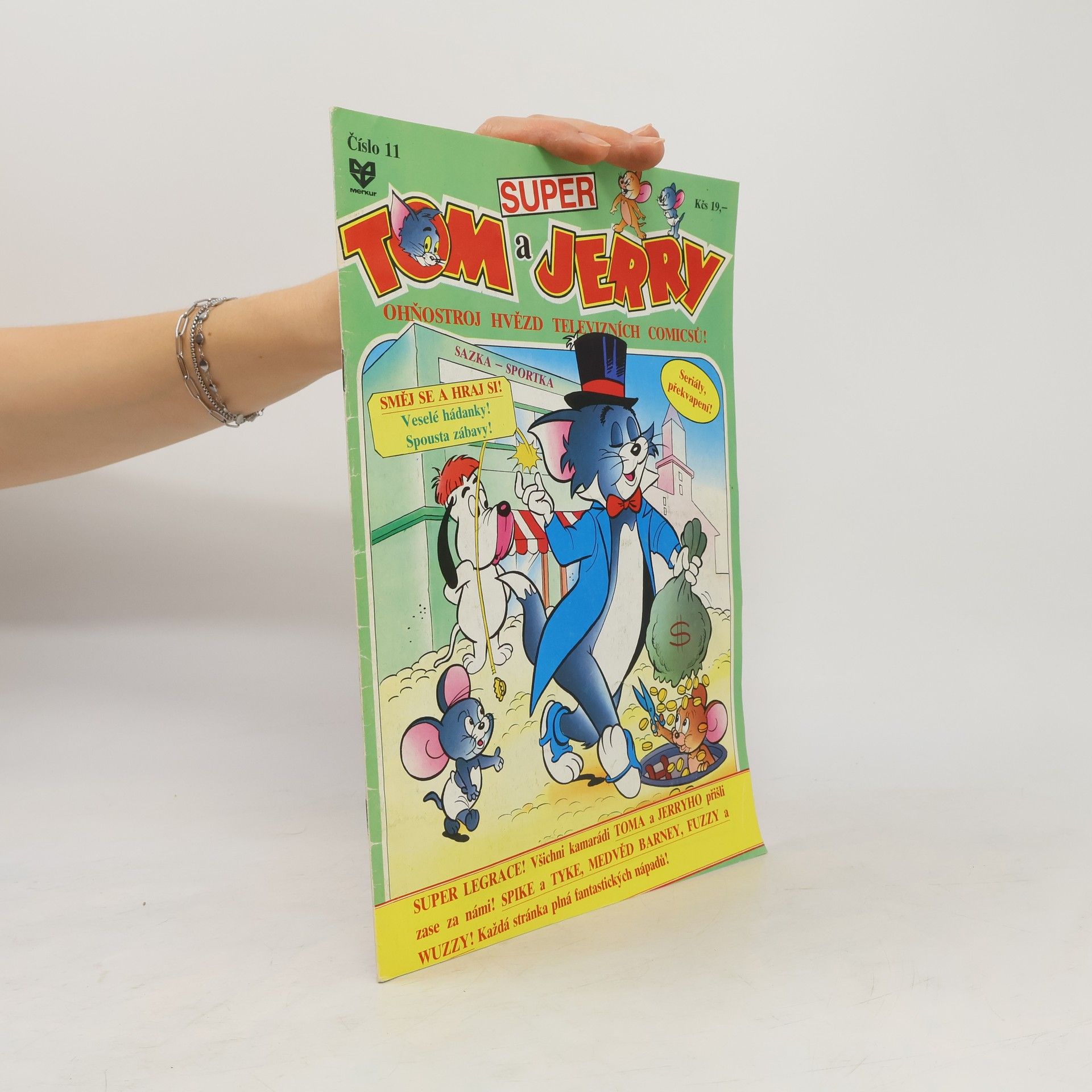 Autorenkollektiv Super Tom a Jerry : ohňostroj hvězd televizních comicsů. Číslo 11