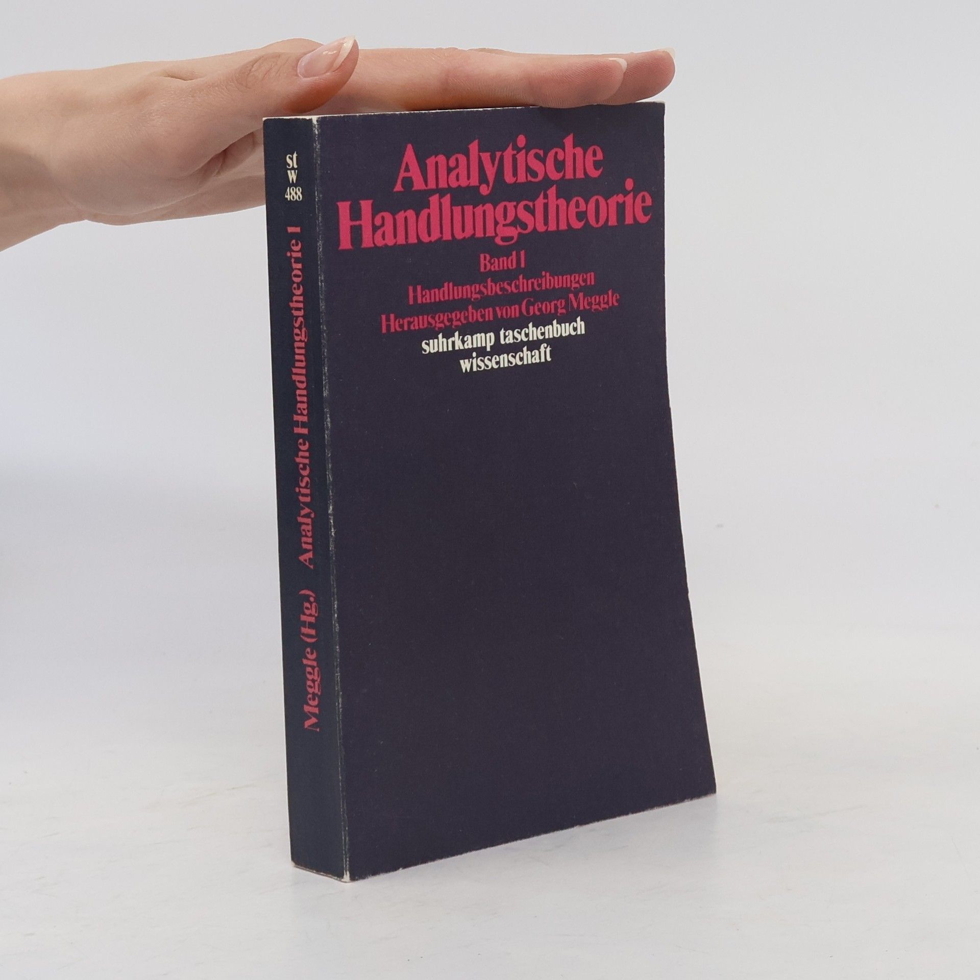 Georg Meggle Analytische Handlungstheorie I