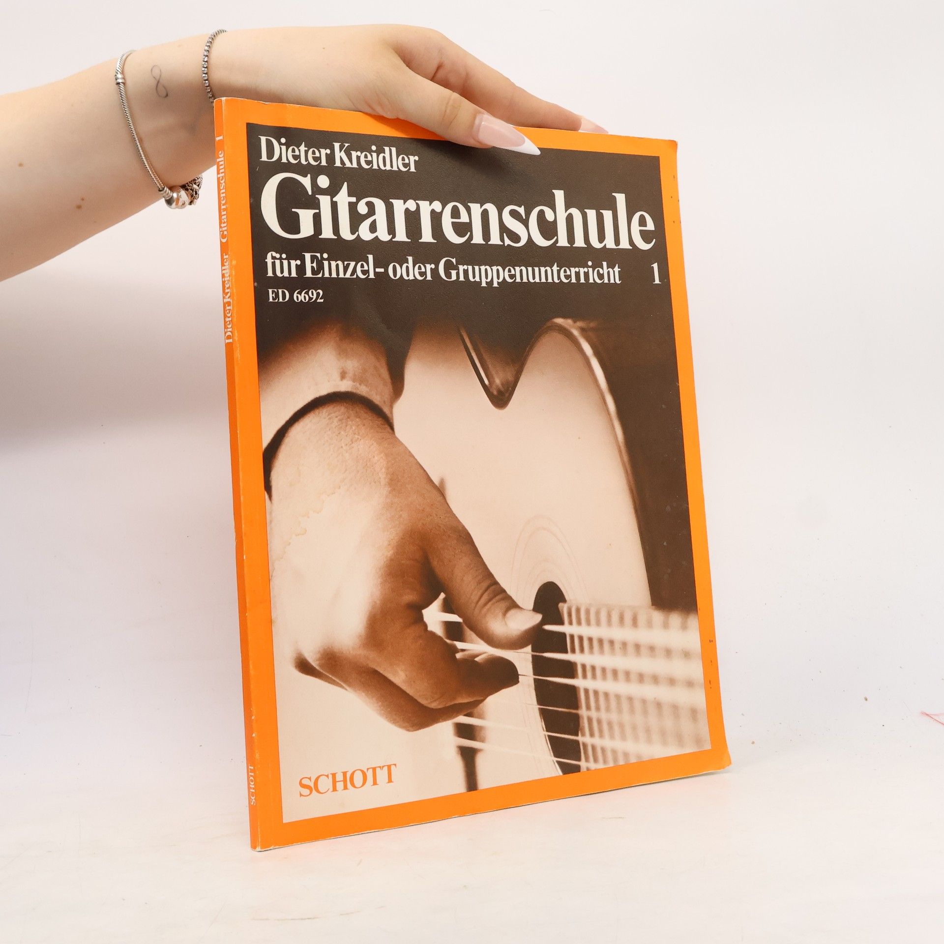 Dieter Kreidler Gitarrenschule für Einzel-oder Gruppenunterricht 1