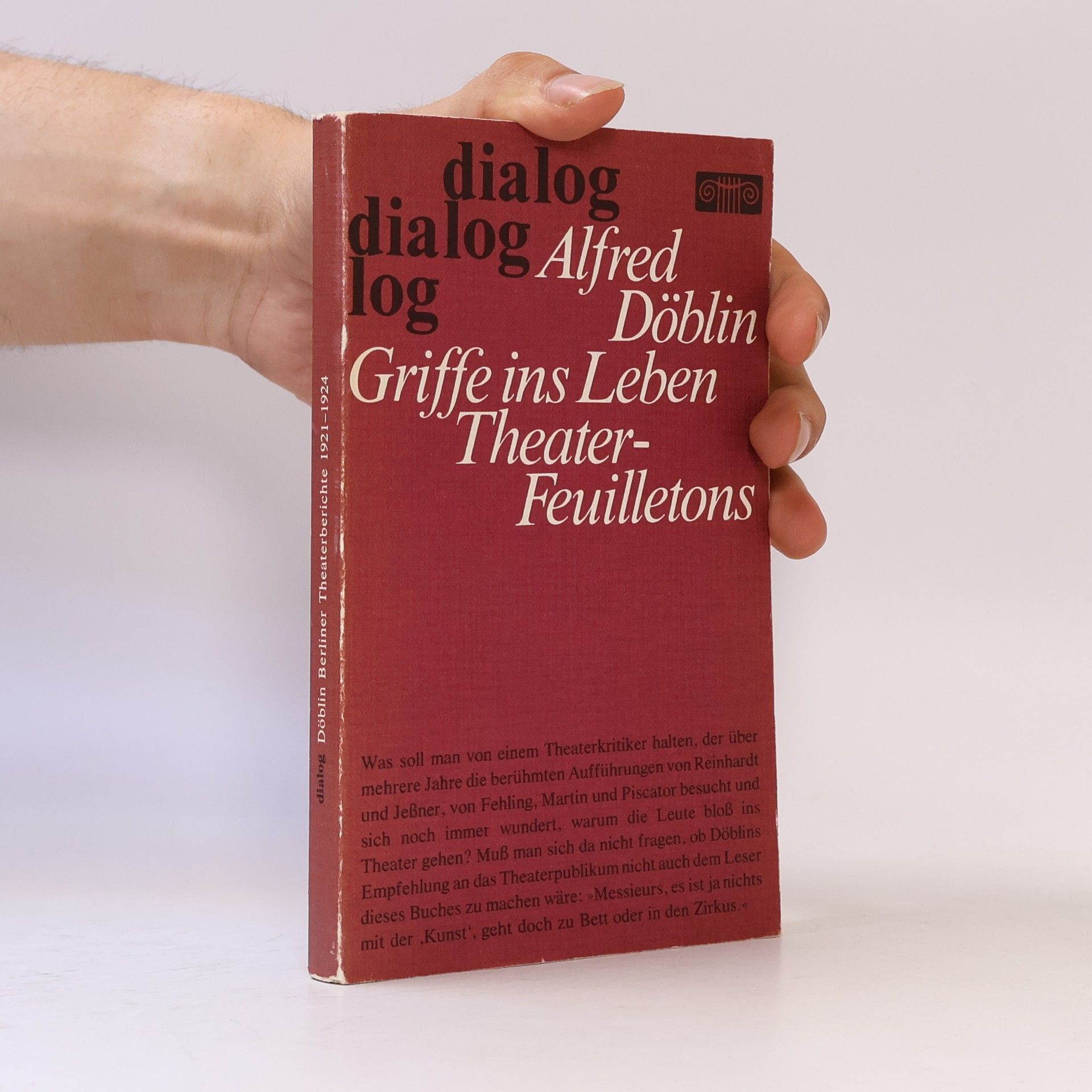 Alfred Döblin Griffe ins Leben