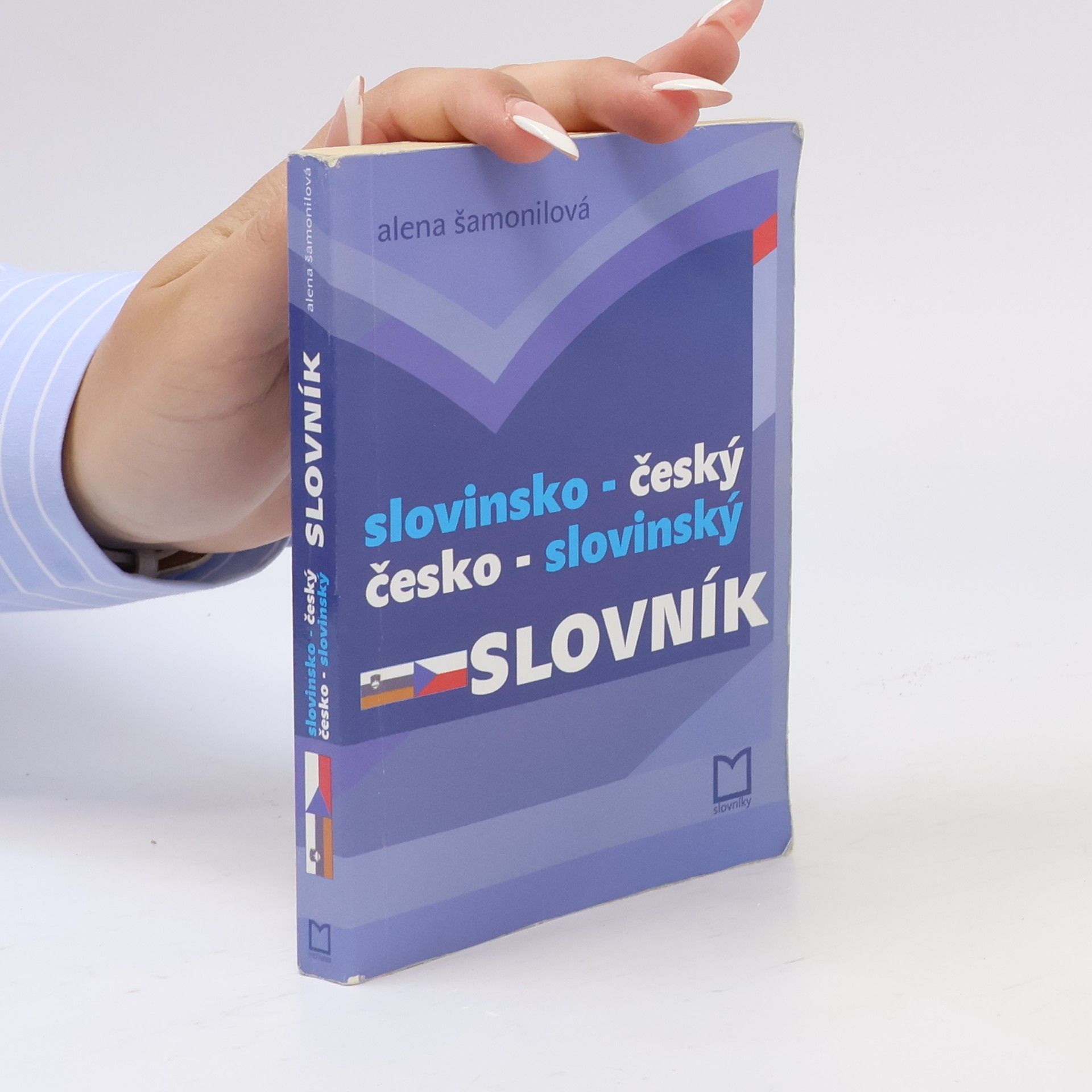 Alena Šamonilová Slovinsko-český česko-slovinský slovník s mluvnicí a nejpoužívanějšími frázemi