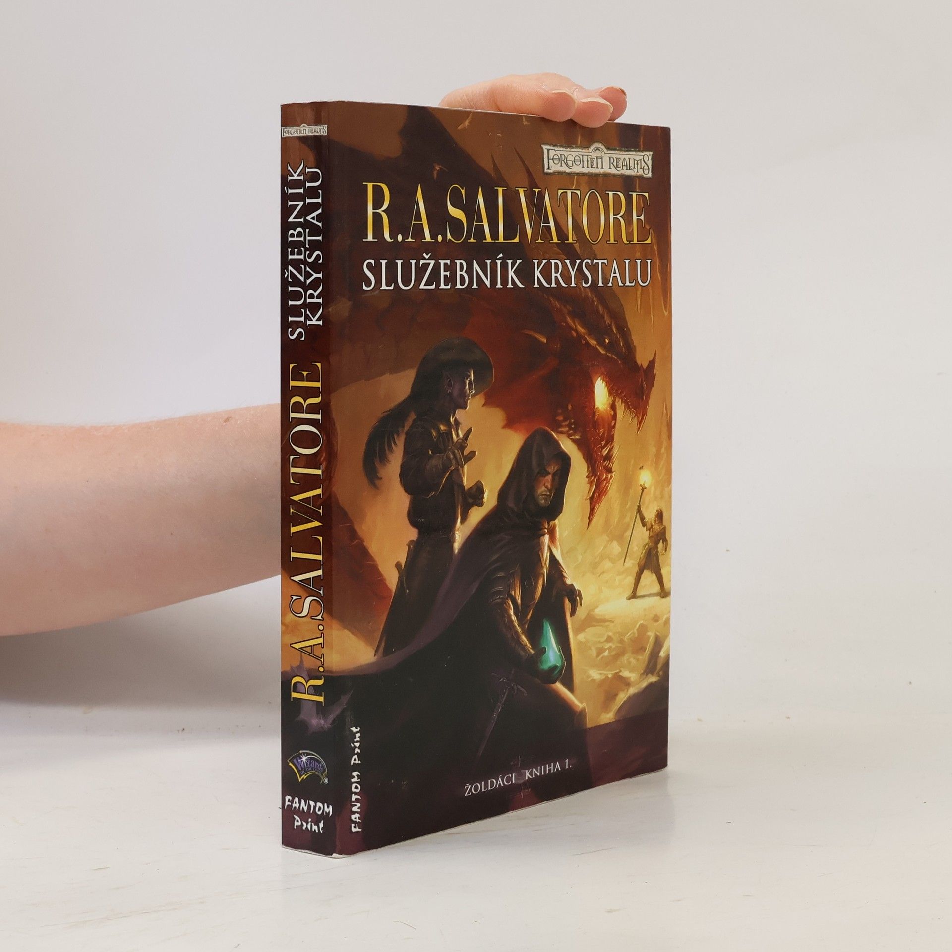 R. A. Salvatore Žoldáci. Služebník krystalu. 1. díl.