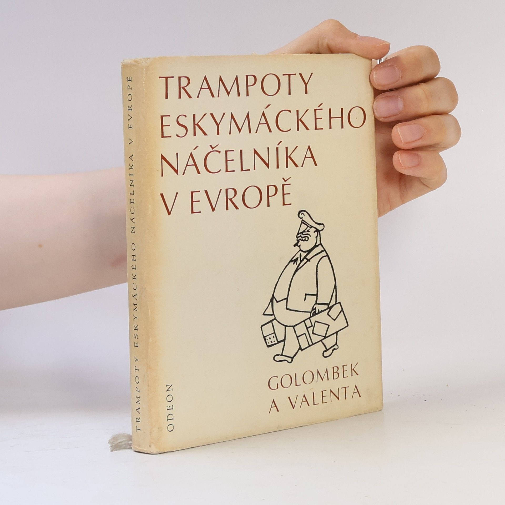 Edvard Valenta Trampoty eskymáckého náčelníka v Evropě