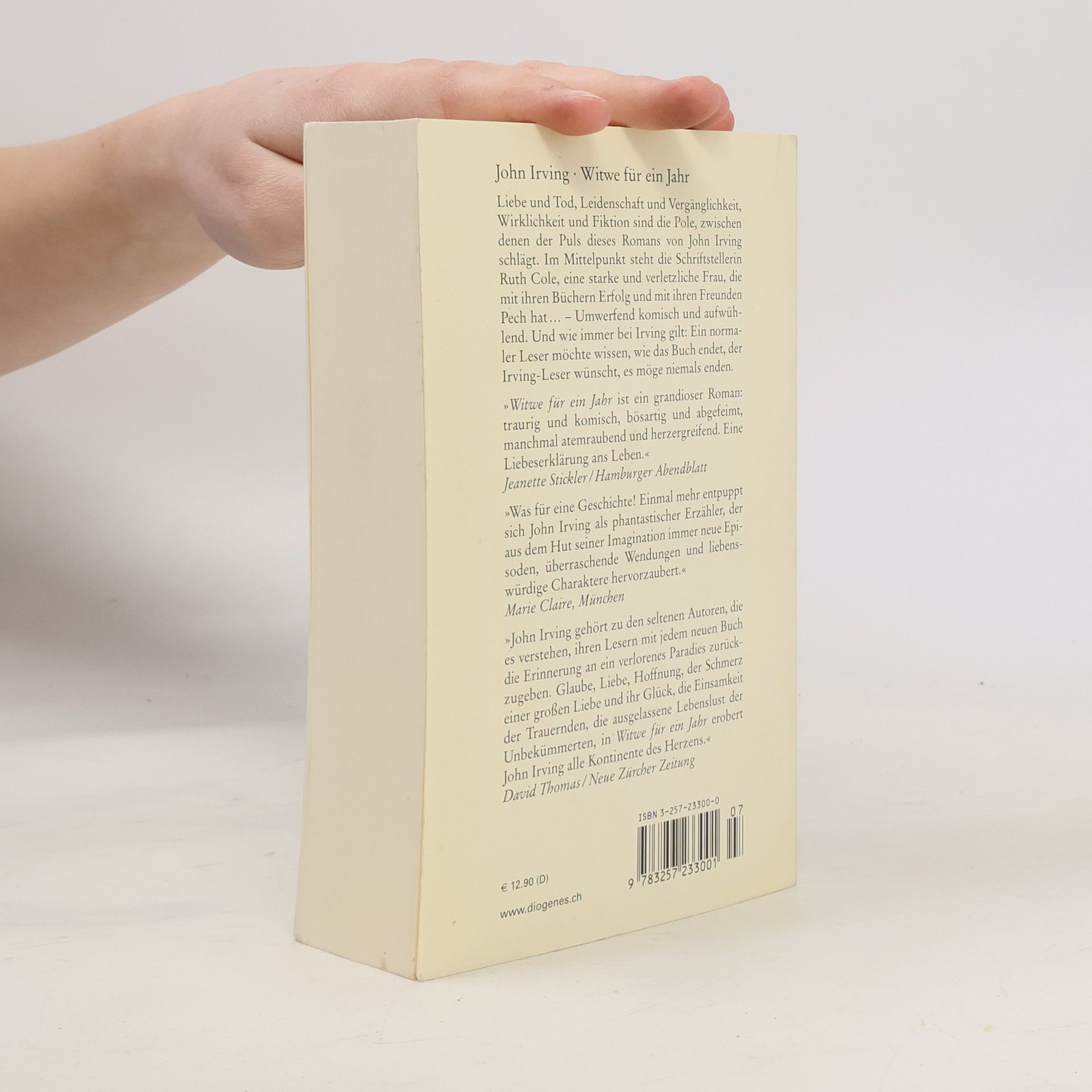 John Irving Witwe für ein Jahr
