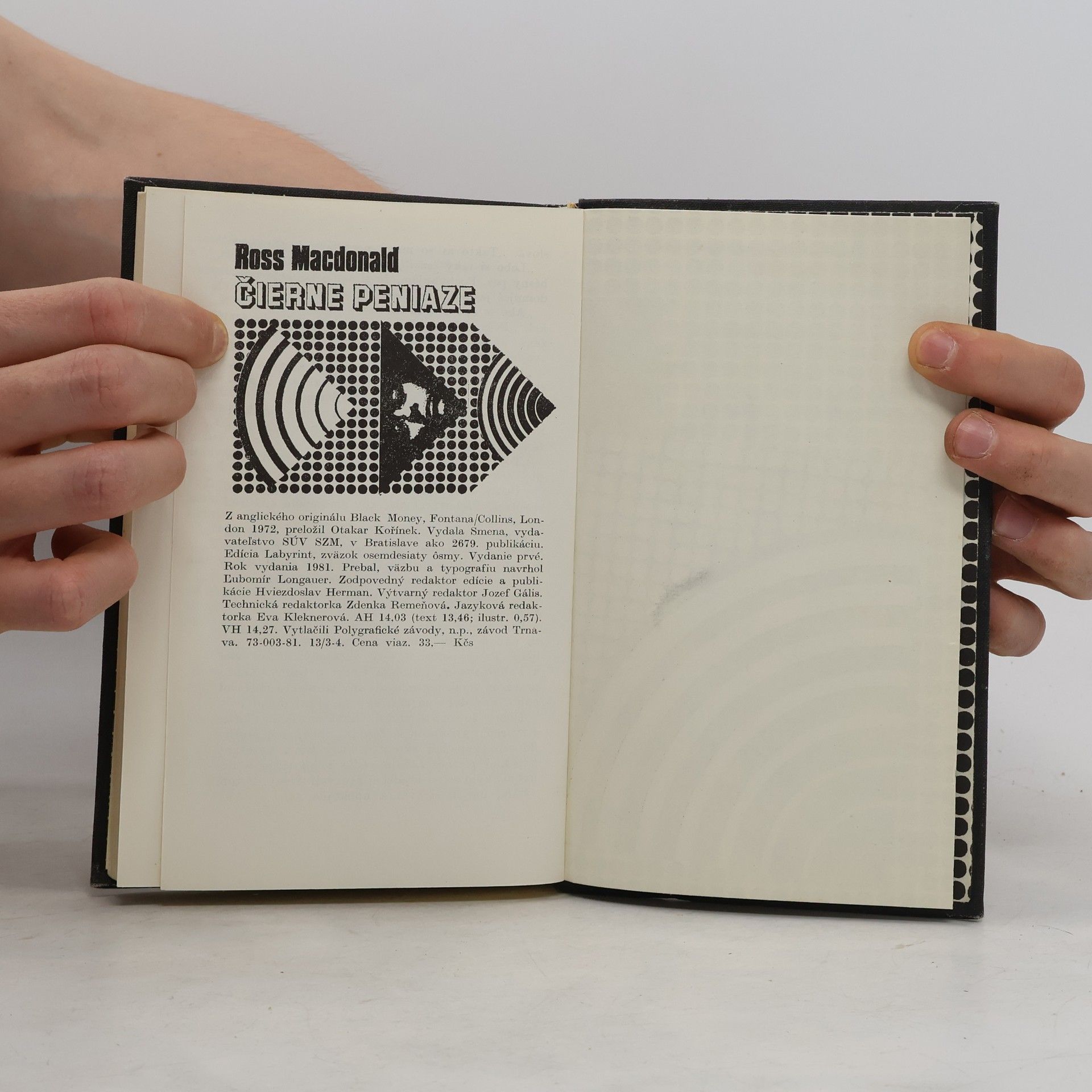Ross Macdonald Čierne peniaze