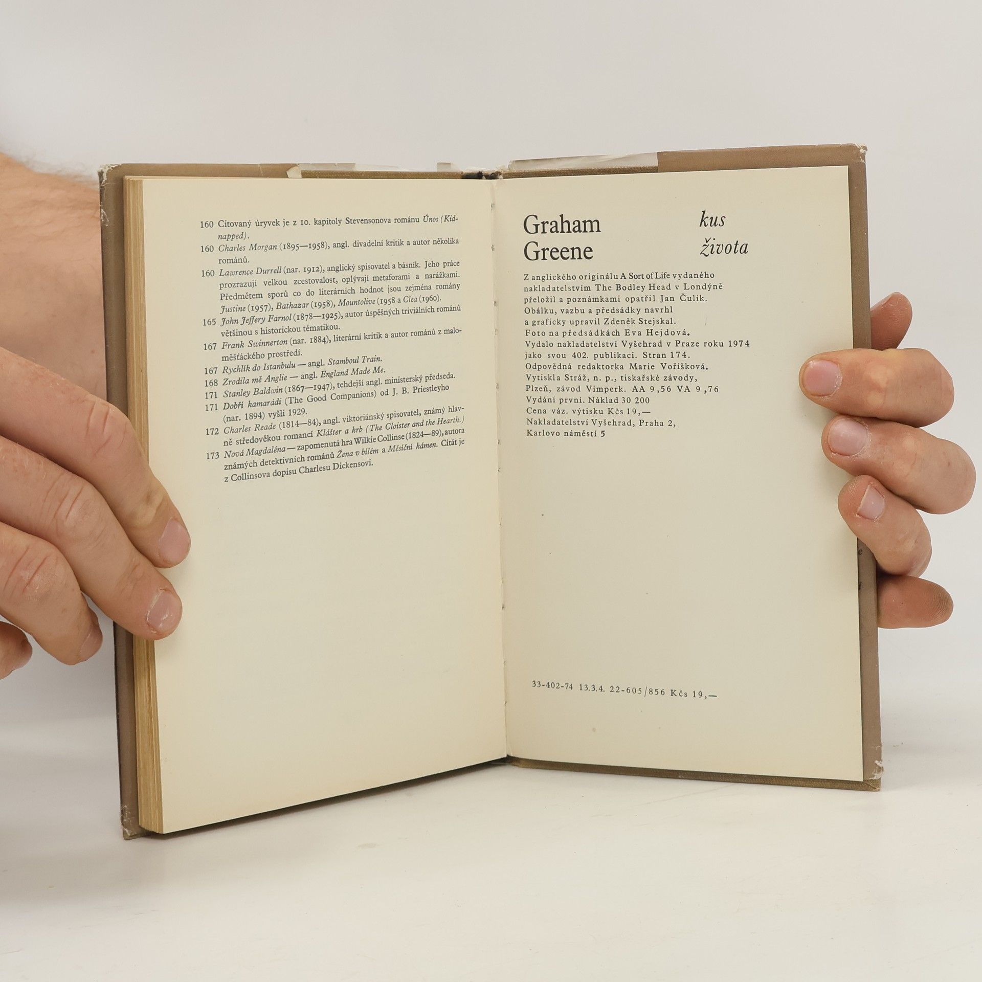 Graham Greene Kus života
