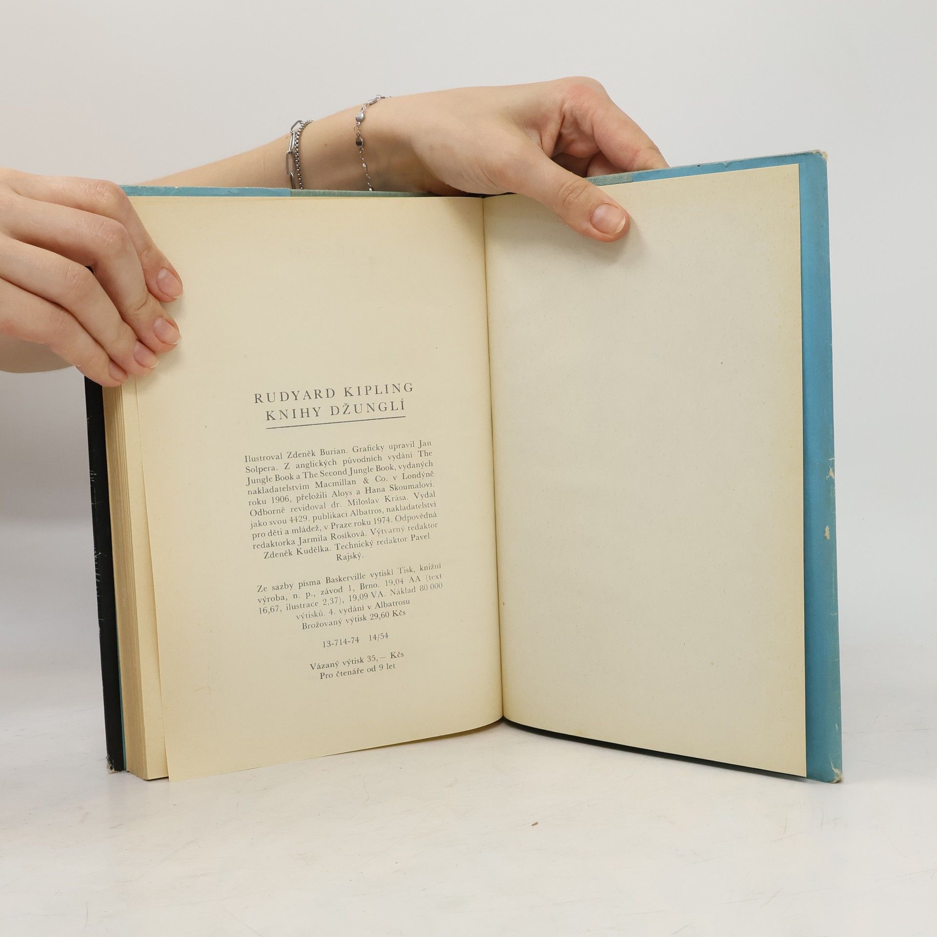Rudyard Kipling Knihy džunglí