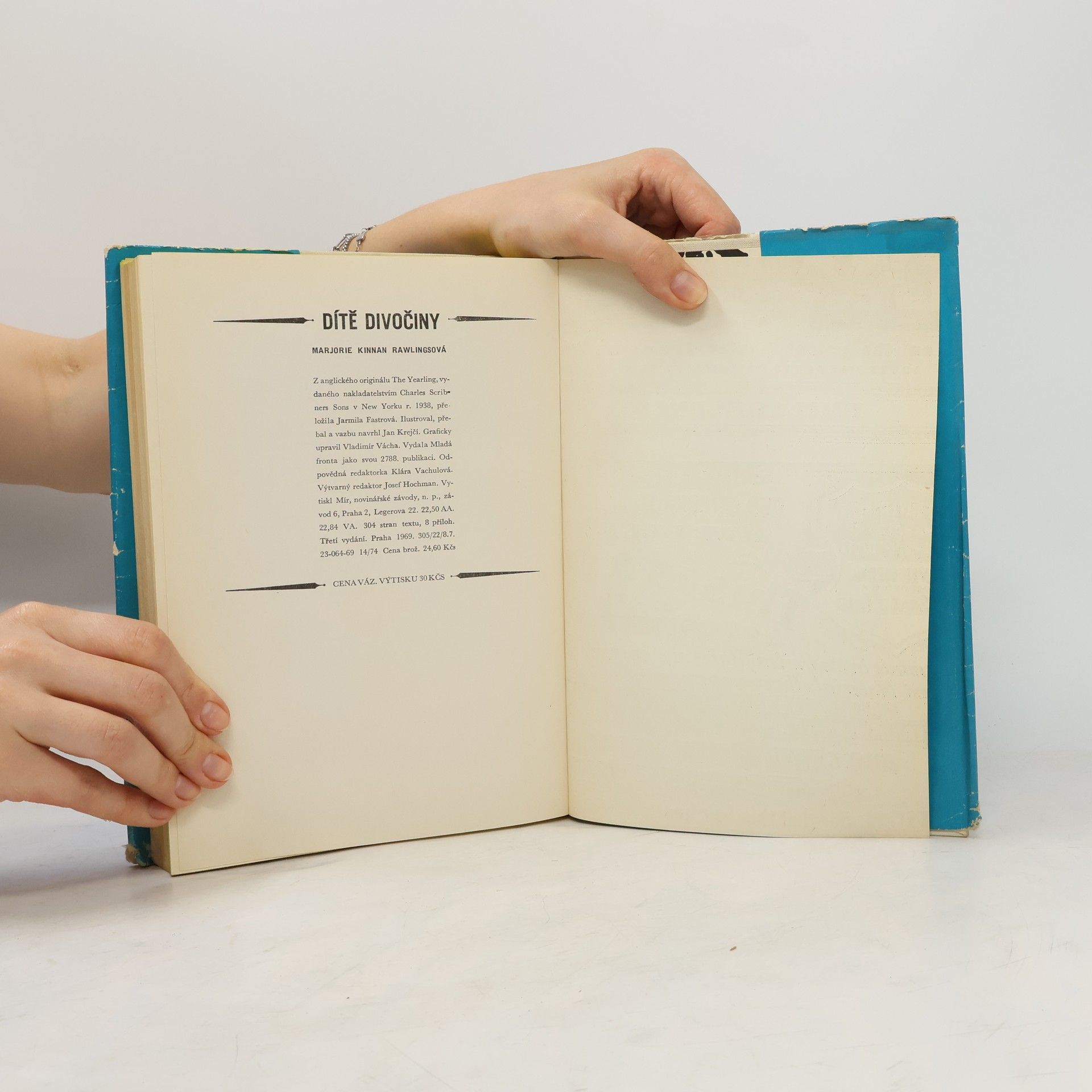 Marjorie Kinnan Rawlings Dítě divočiny
