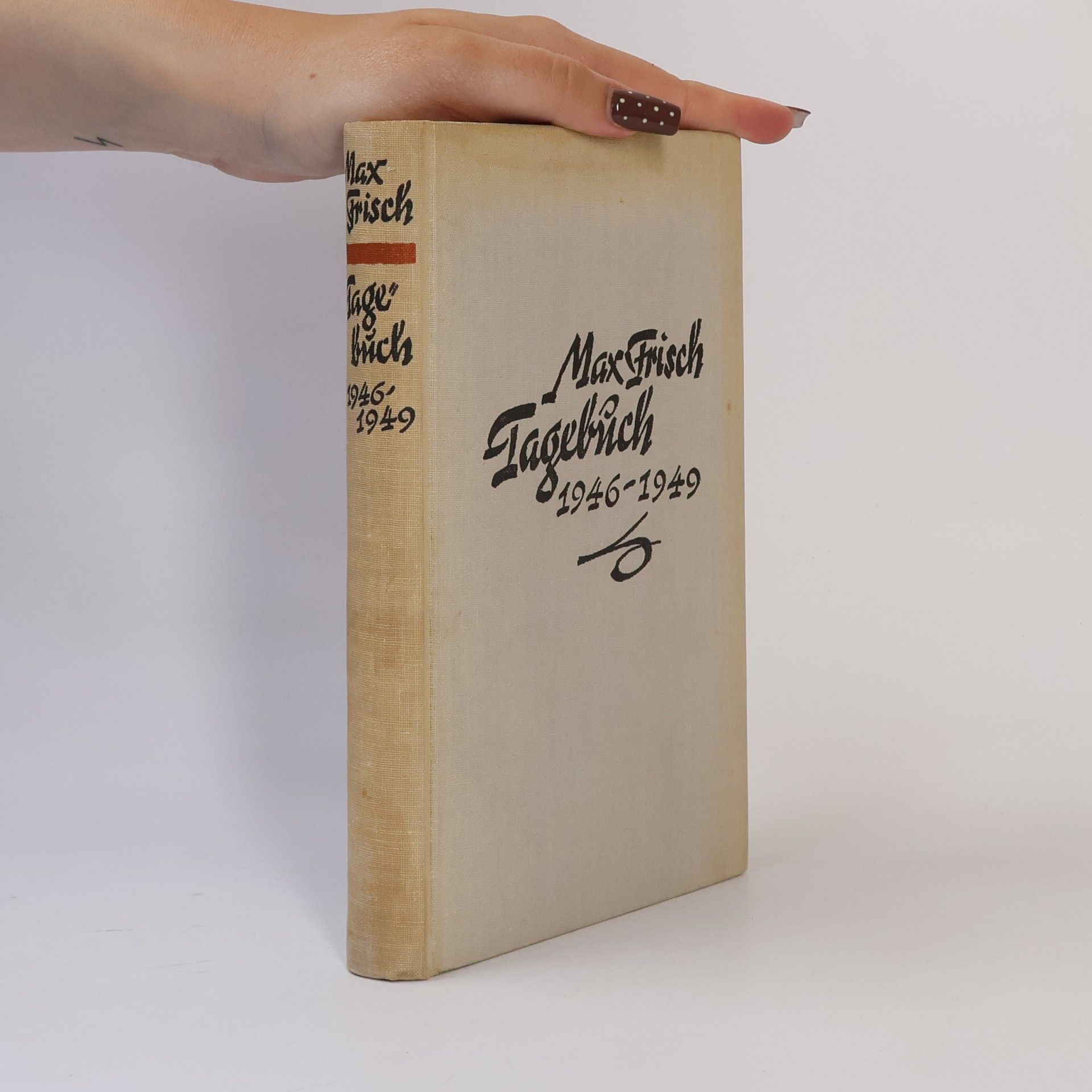 Max Frisch Tagebuch 1946-1949