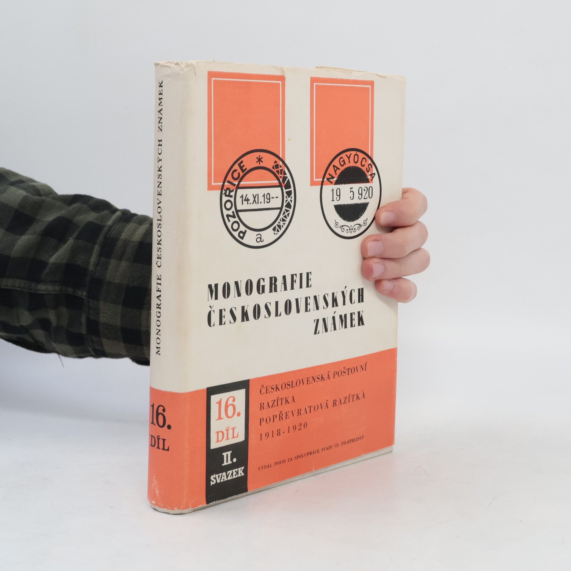 Emil Votoček Monografie československých známek 16. díl II. svazek, Popřevratová razítka 1918-1920
