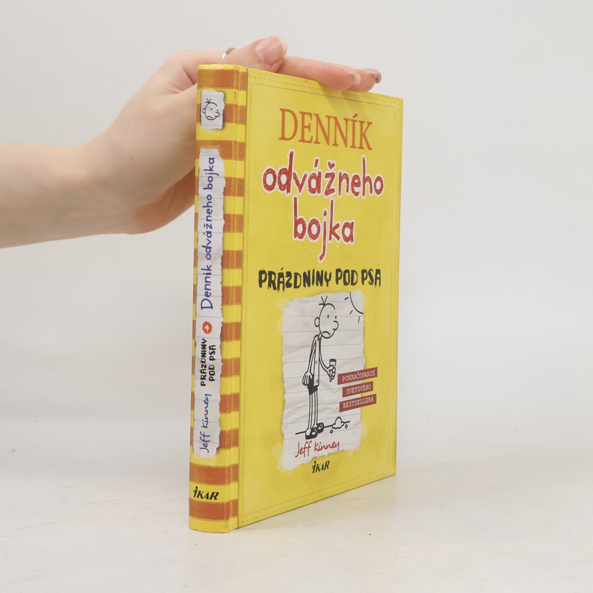 Jeff Kinney Denník odvážneho bojka 4: Prázdniny pod psa