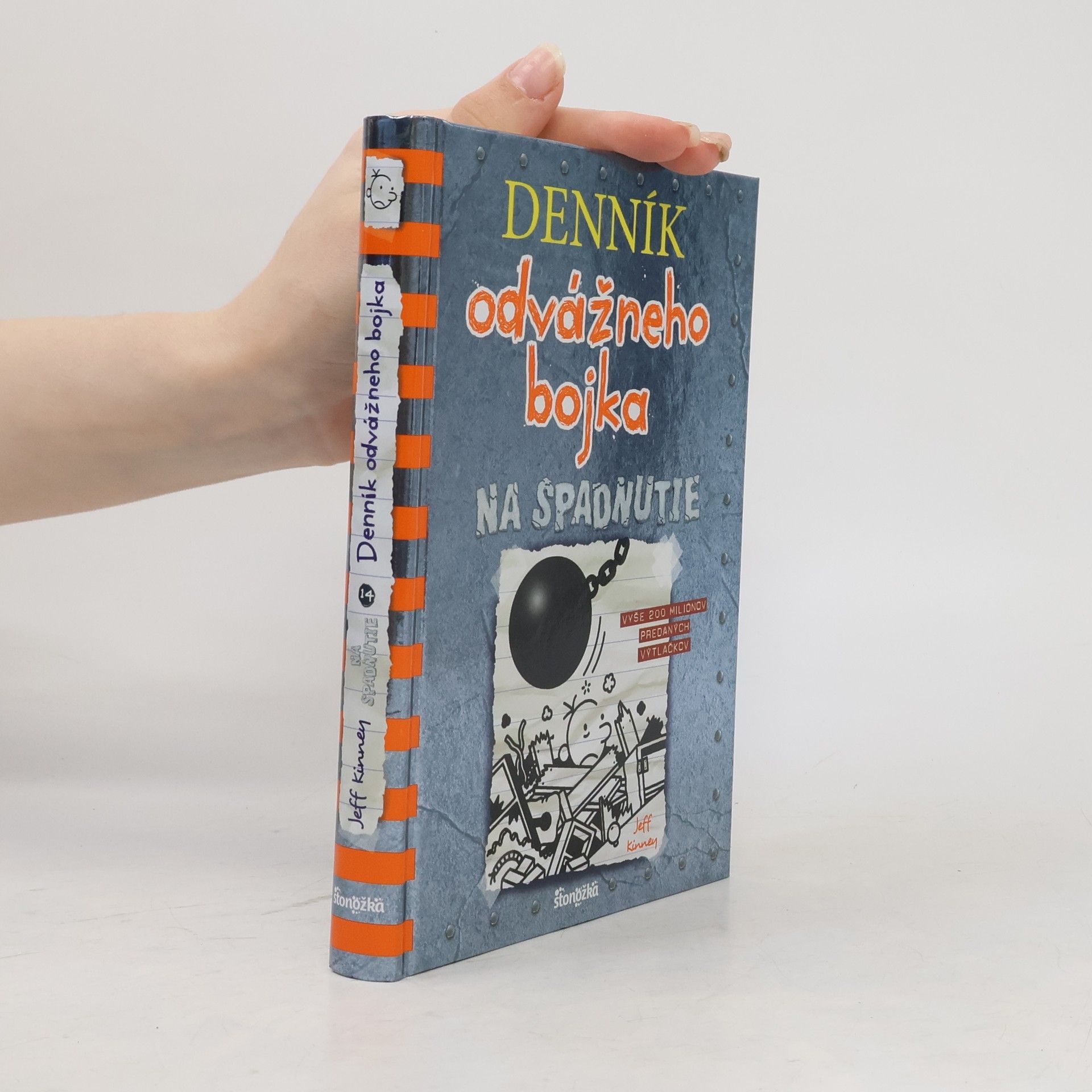 Jeff Kinney Denník odvážneho bojka 14. Na spadnutie