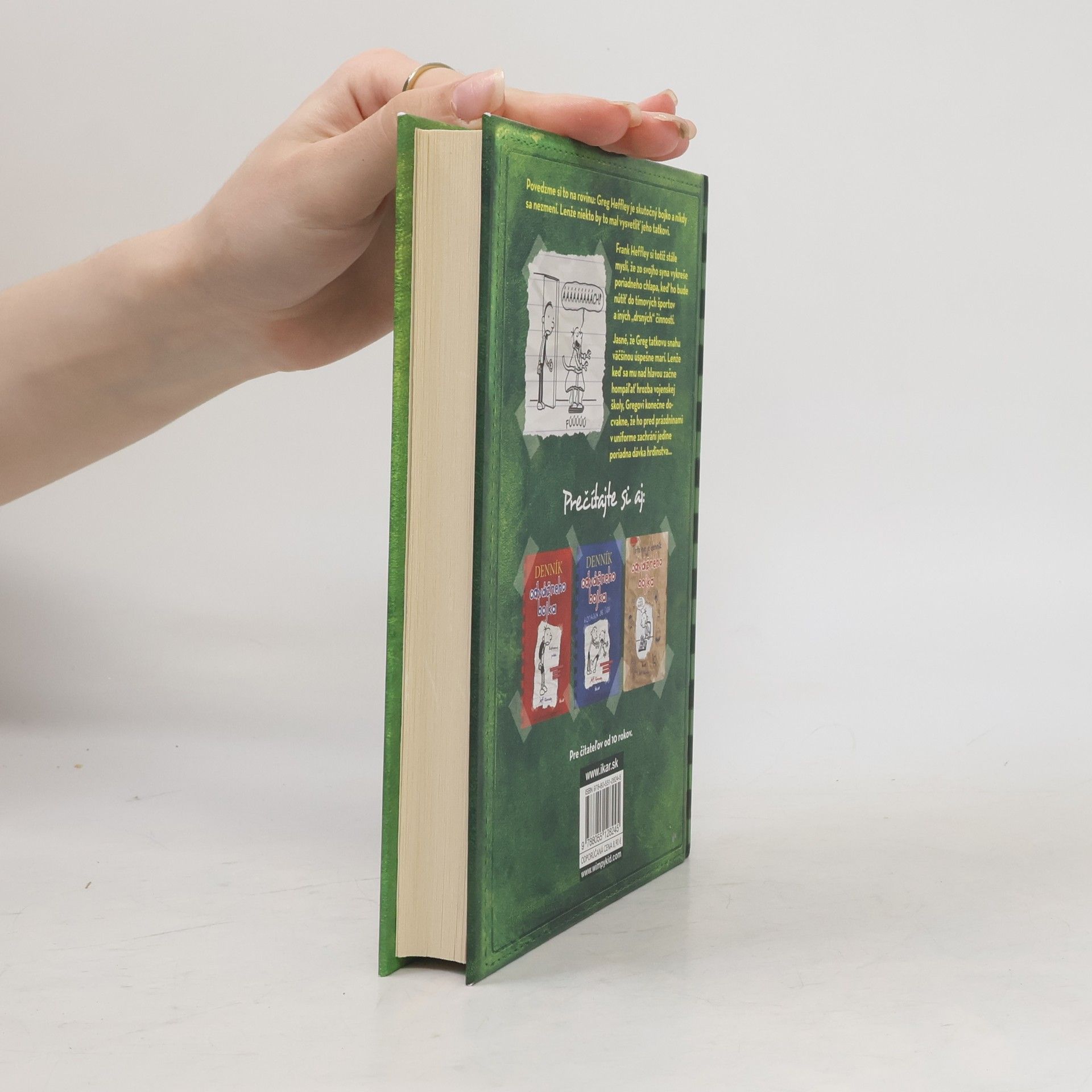 Jeff Kinney Denník odvážného bojka - Posledná kvapka