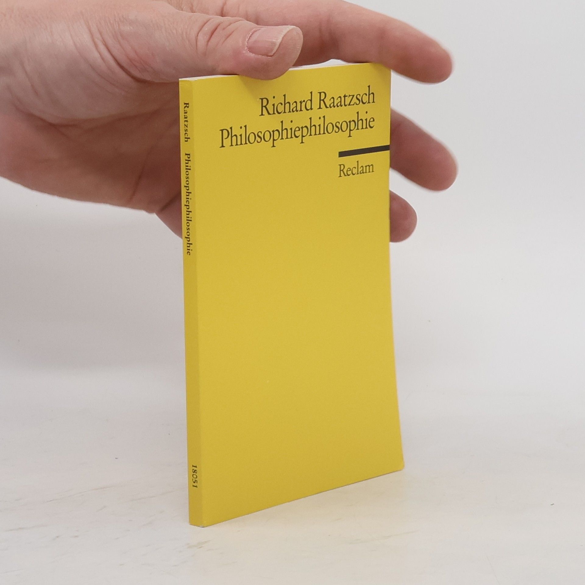 Richard Raatzsch Philosophiephilosophie