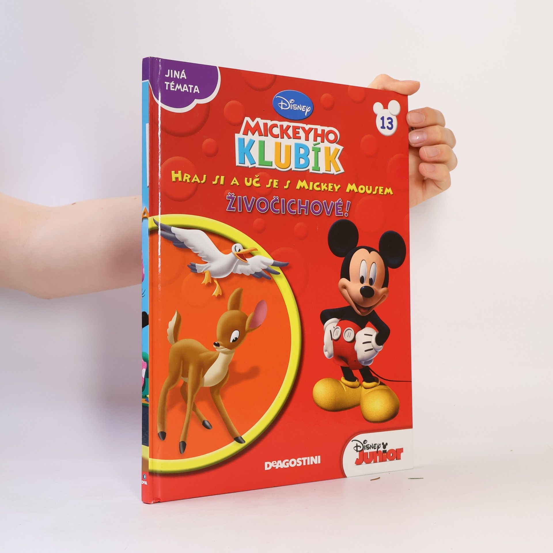 Kolektiv autorů Mickeyho klubík. Hraj si a uč se s Mickey Mousem 13. Živočichové!
