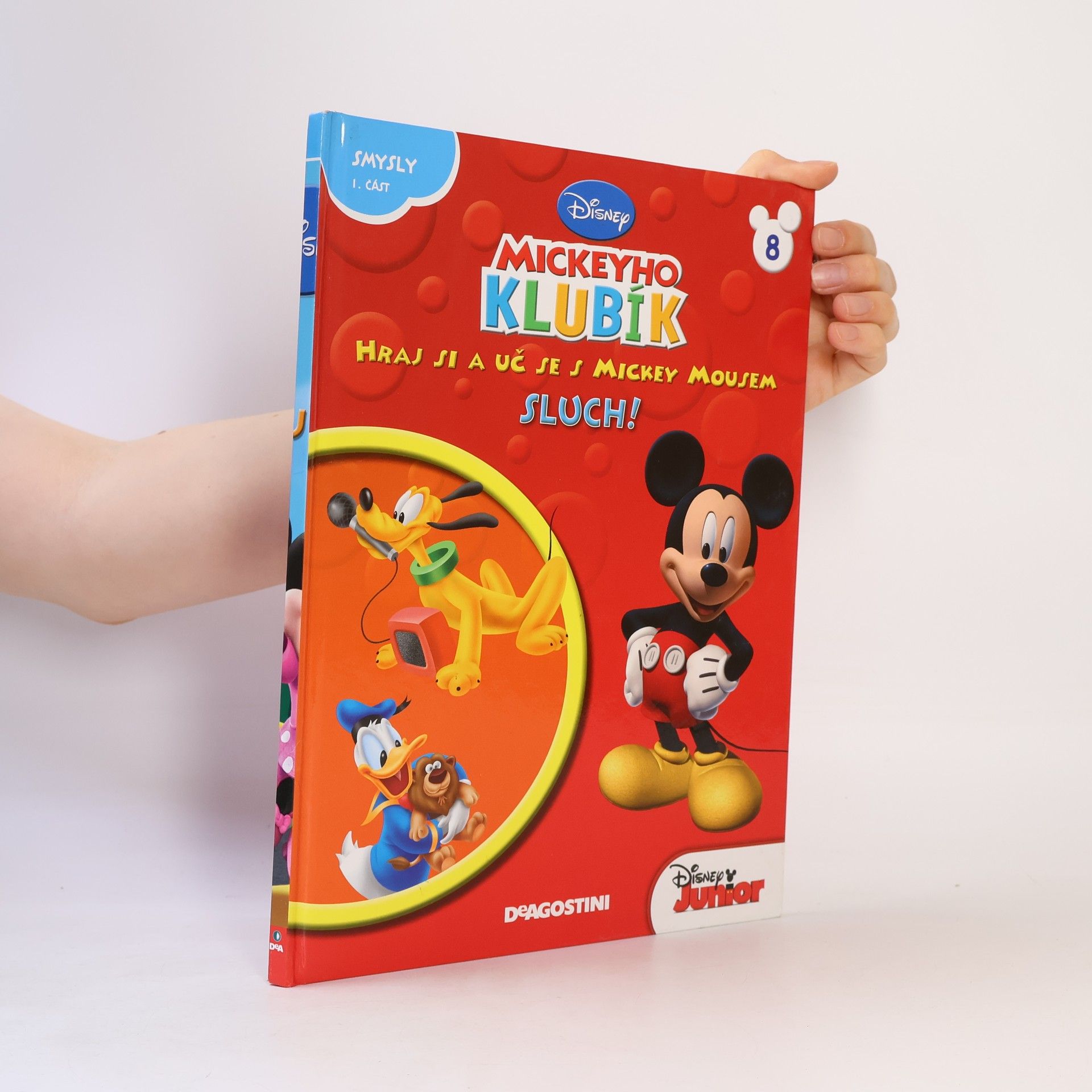 Kolektiv autorů Hraj si a uč se s Mickey Mousem 8. Sluch!