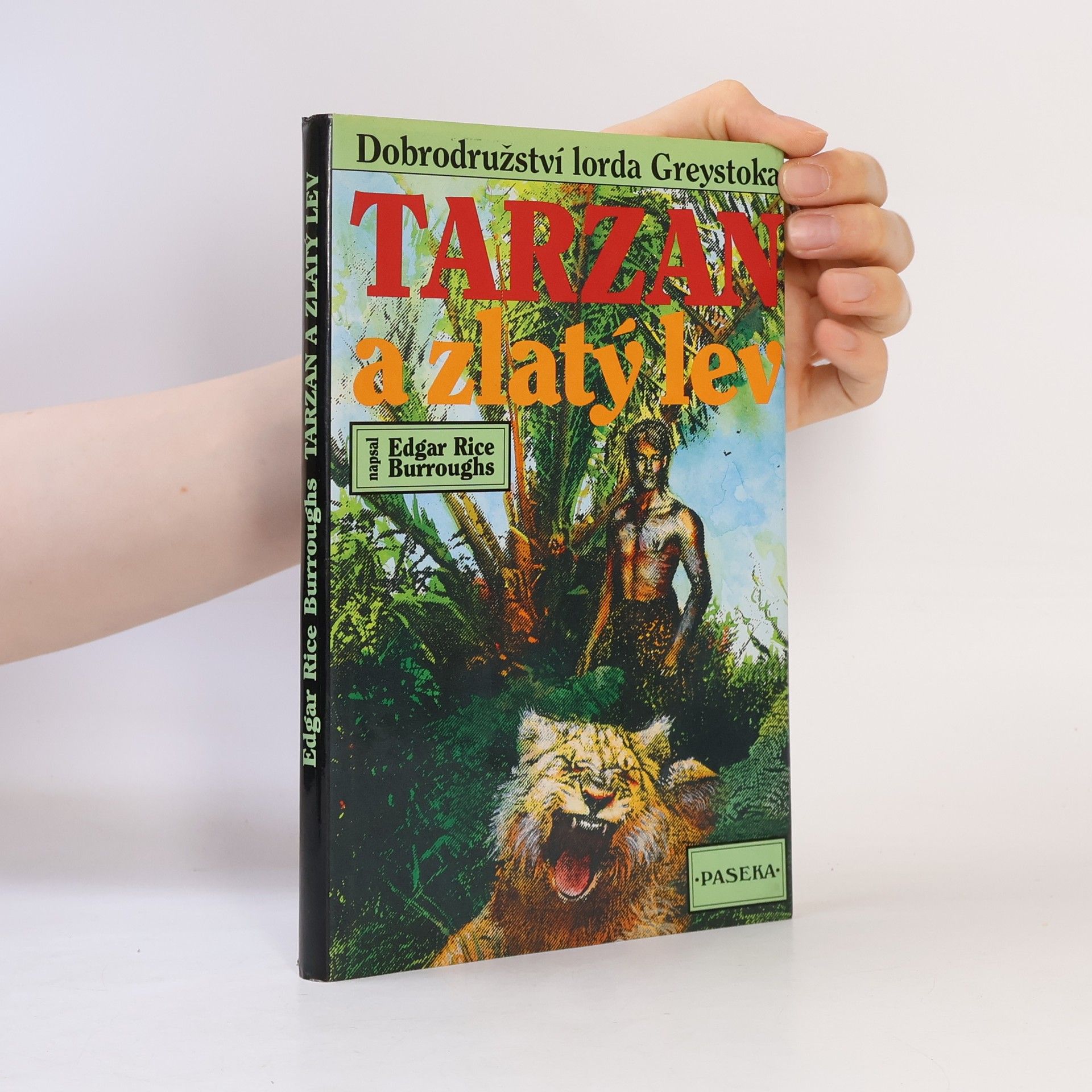 Edgar Rice Burroughs Tarzan a zlatý lev