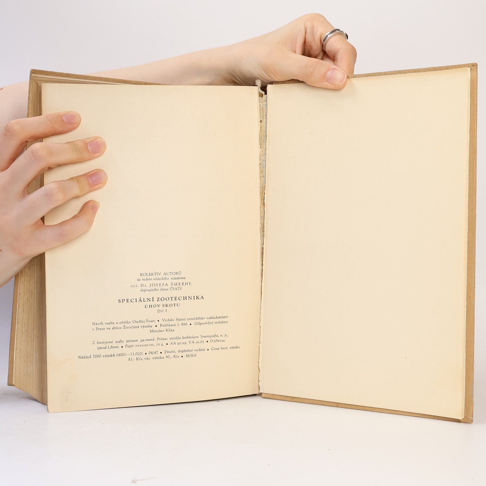 Various authors Speciální zootechnika 1. Chov skotu