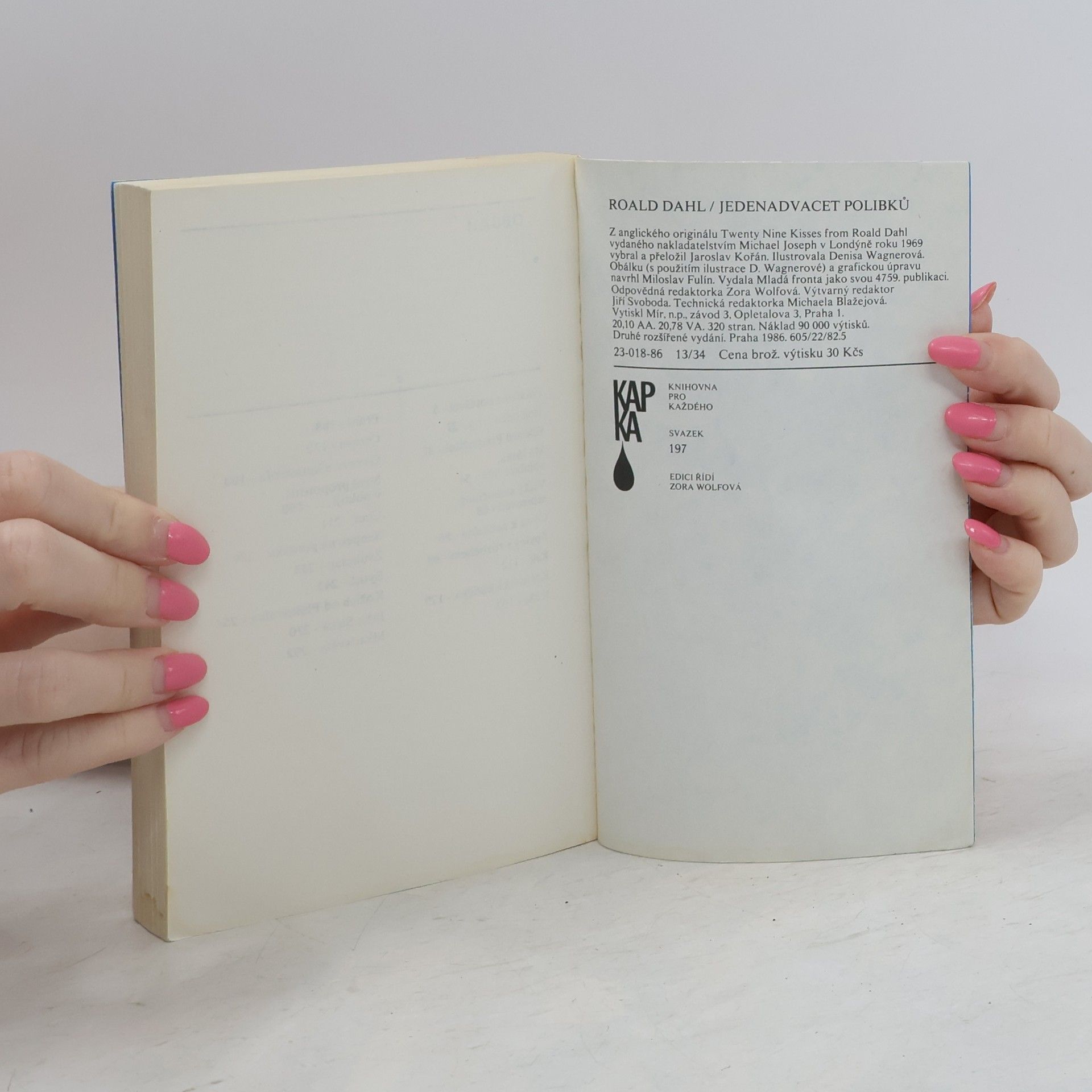Roald Dahl Jedenadvacet polibků