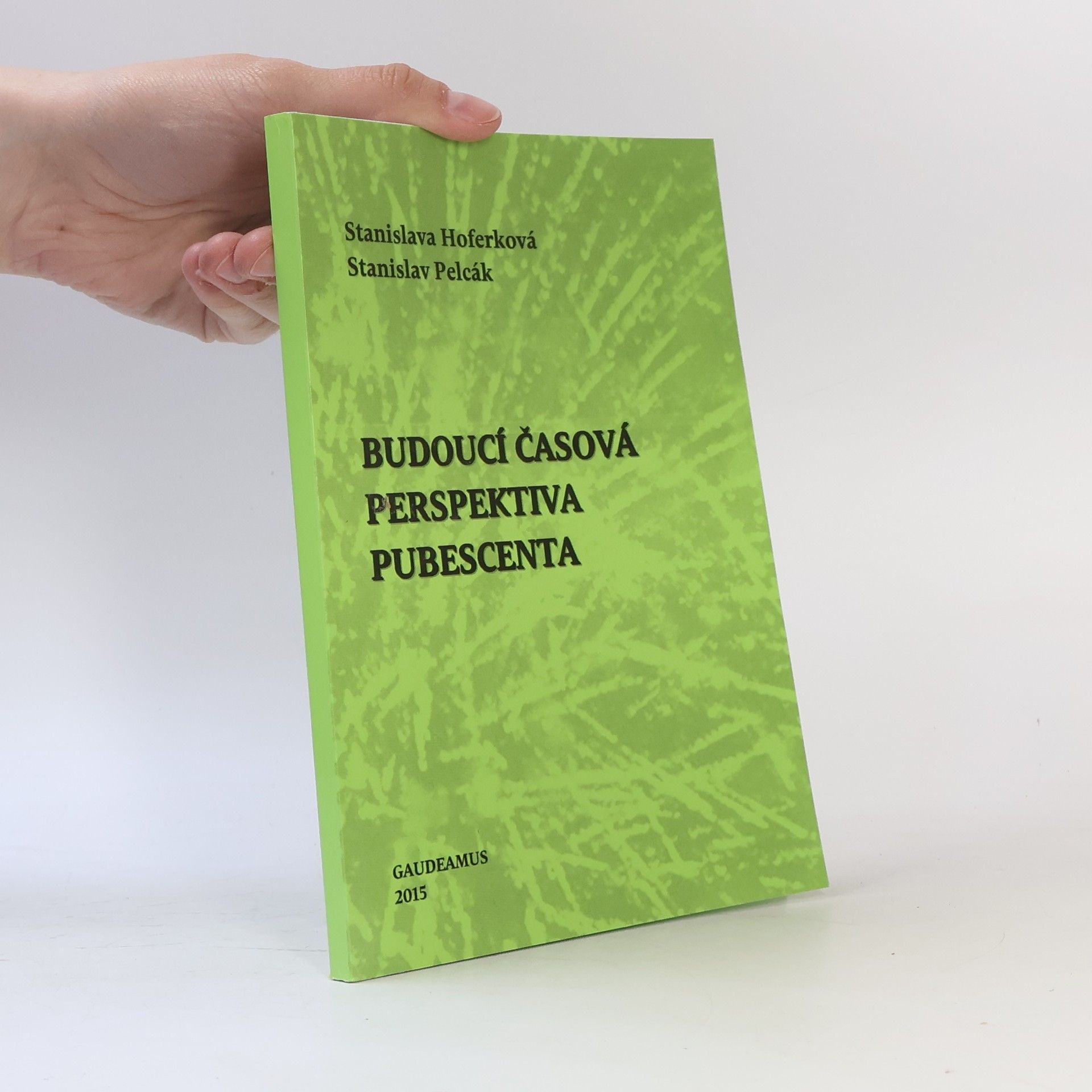 Stanislav Pelcák Budoucí časová perspektiva pubescenta