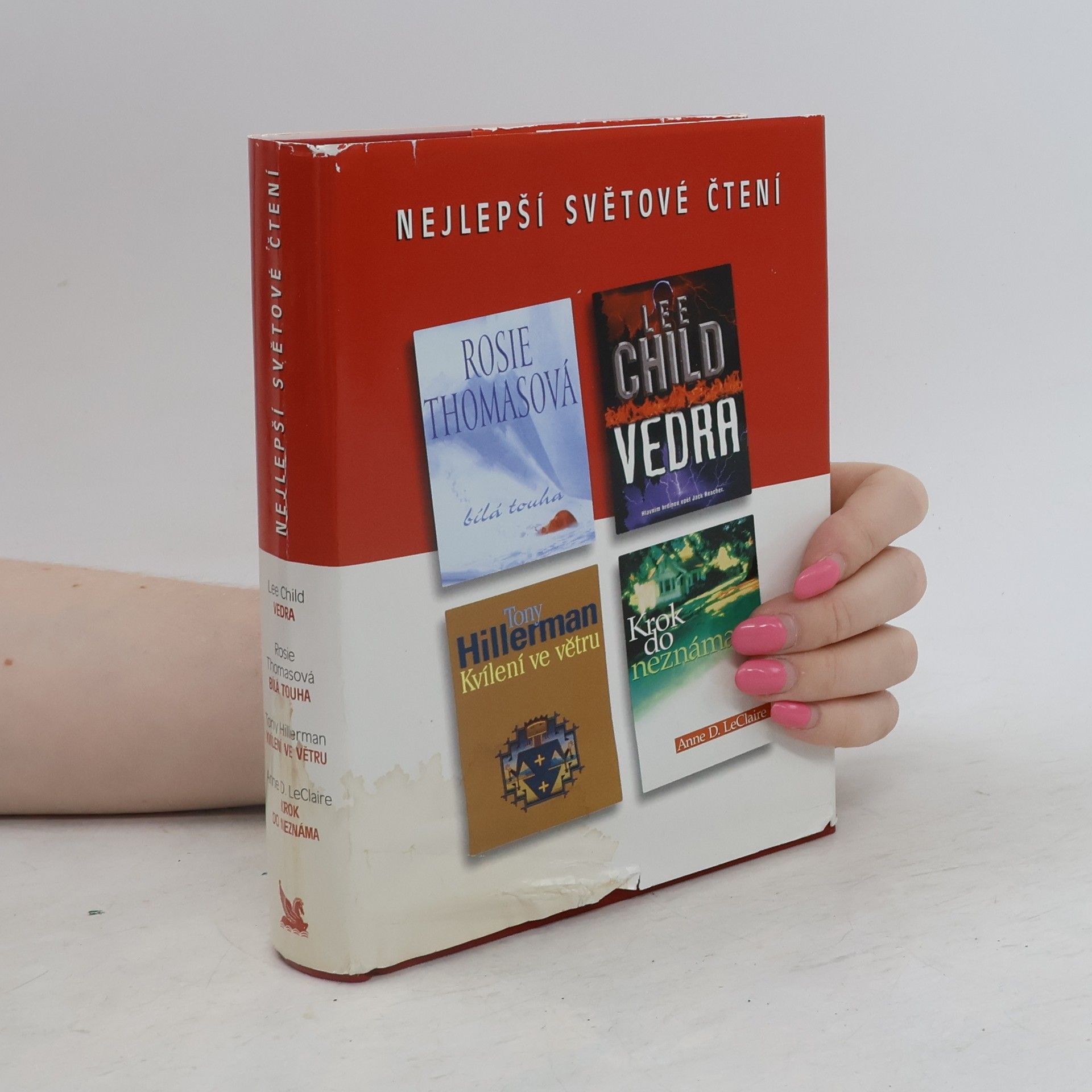 Tony Hillerman Nejlepší světové čtení. Vedra. Bílá touha. Kvílení ve větru. Krok do neznáma