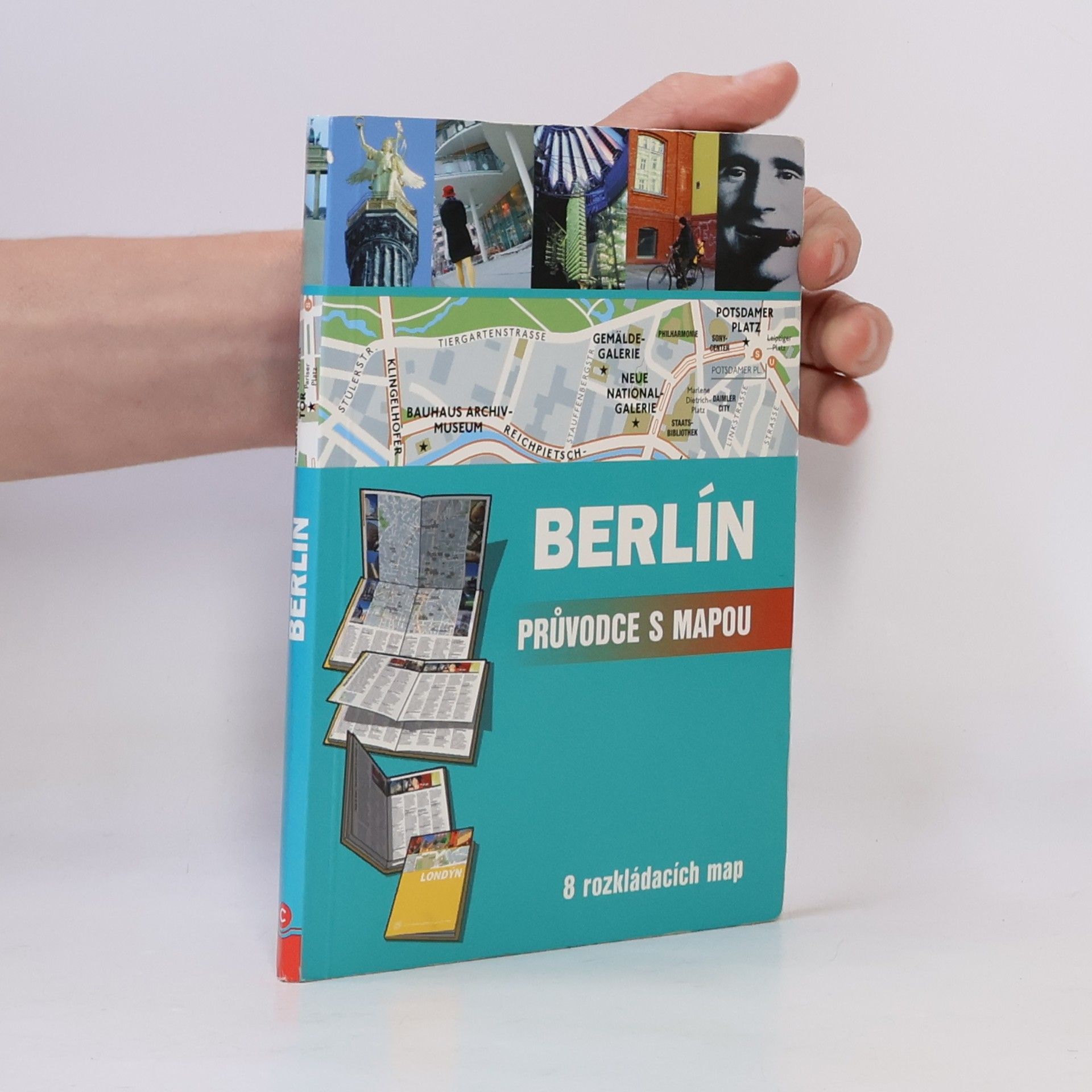 Jim Charmetant Berlín. Průvodce s mapou