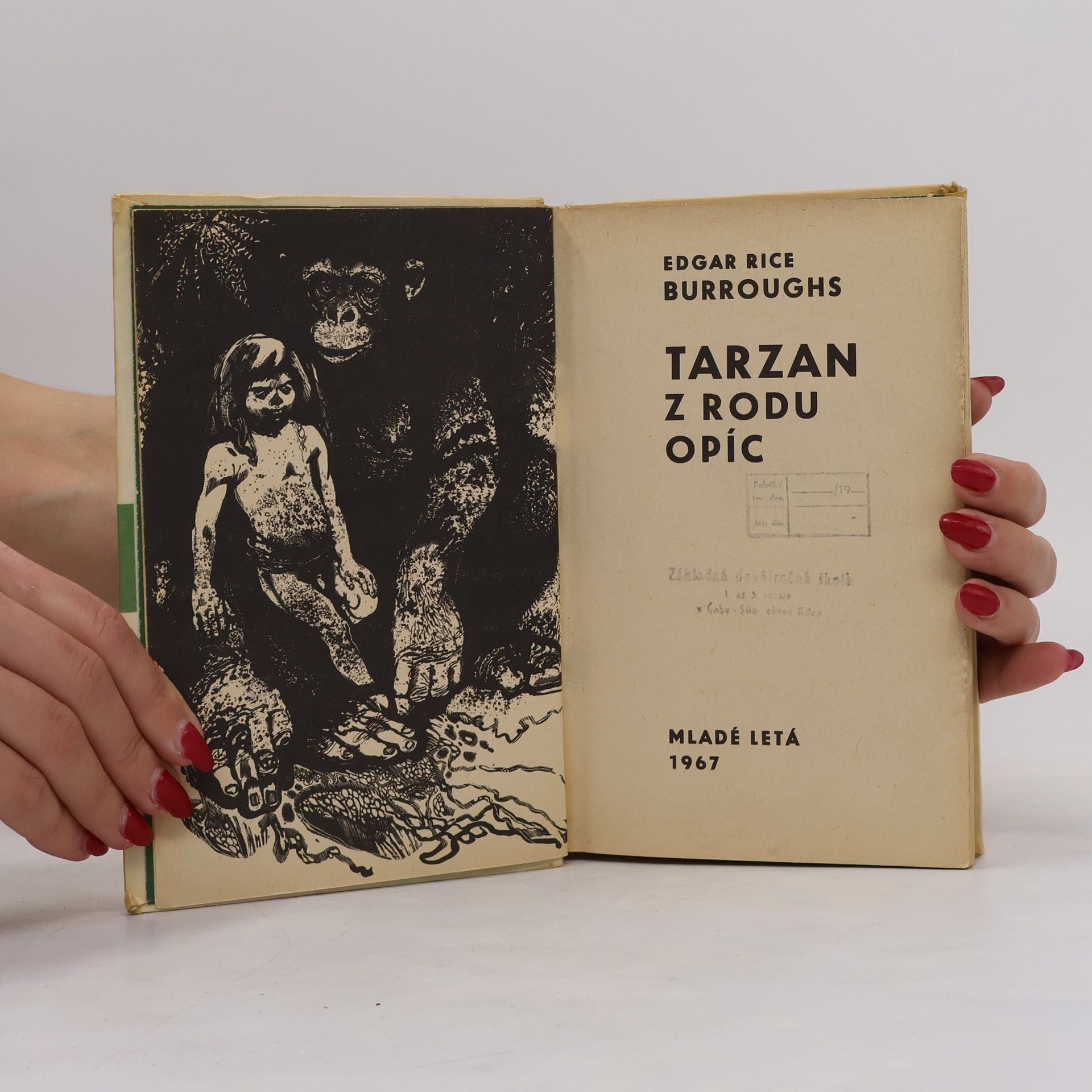 Edgar Rice Burroughs Tarzan z rodu Opíc