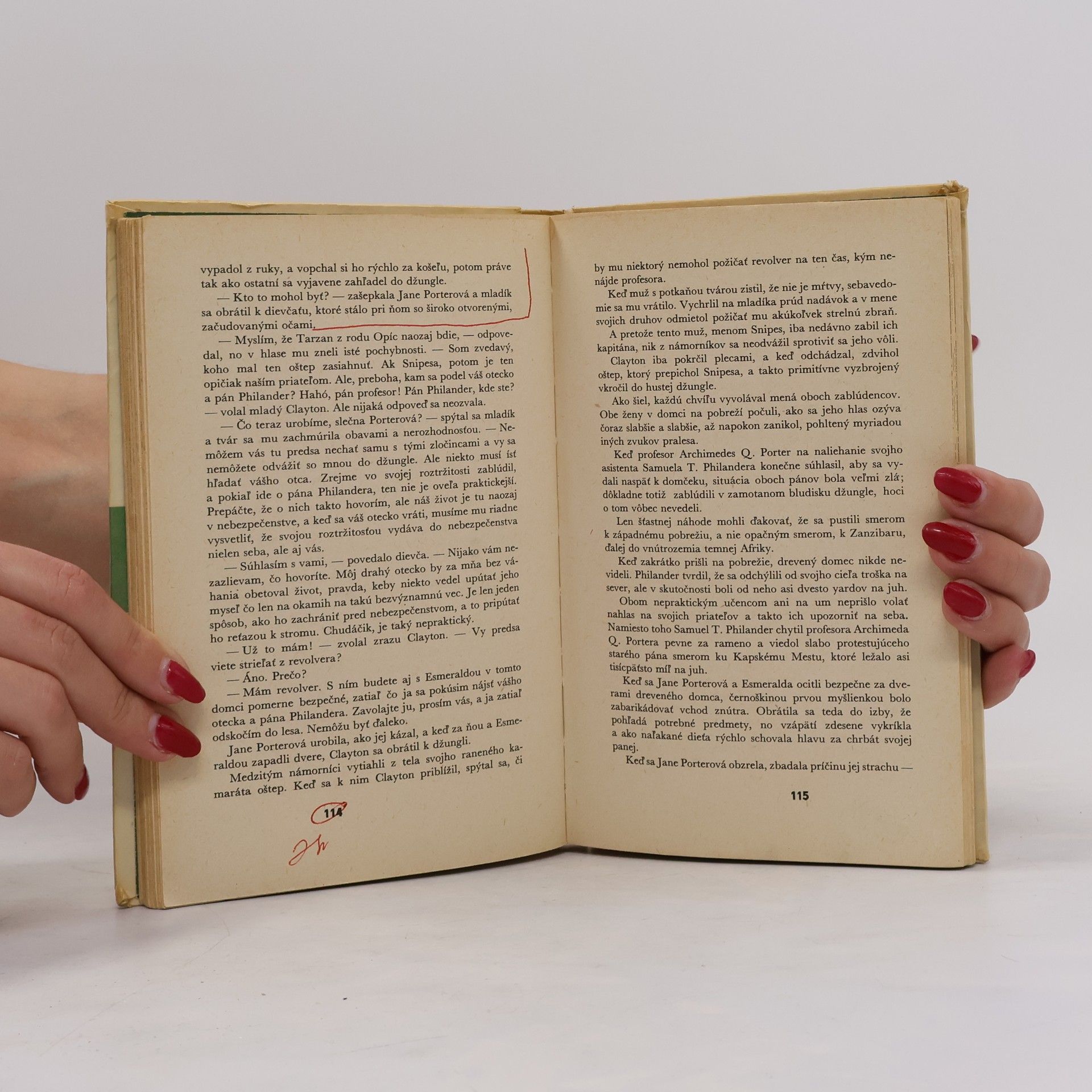 Edgar Rice Burroughs Tarzan z rodu Opíc