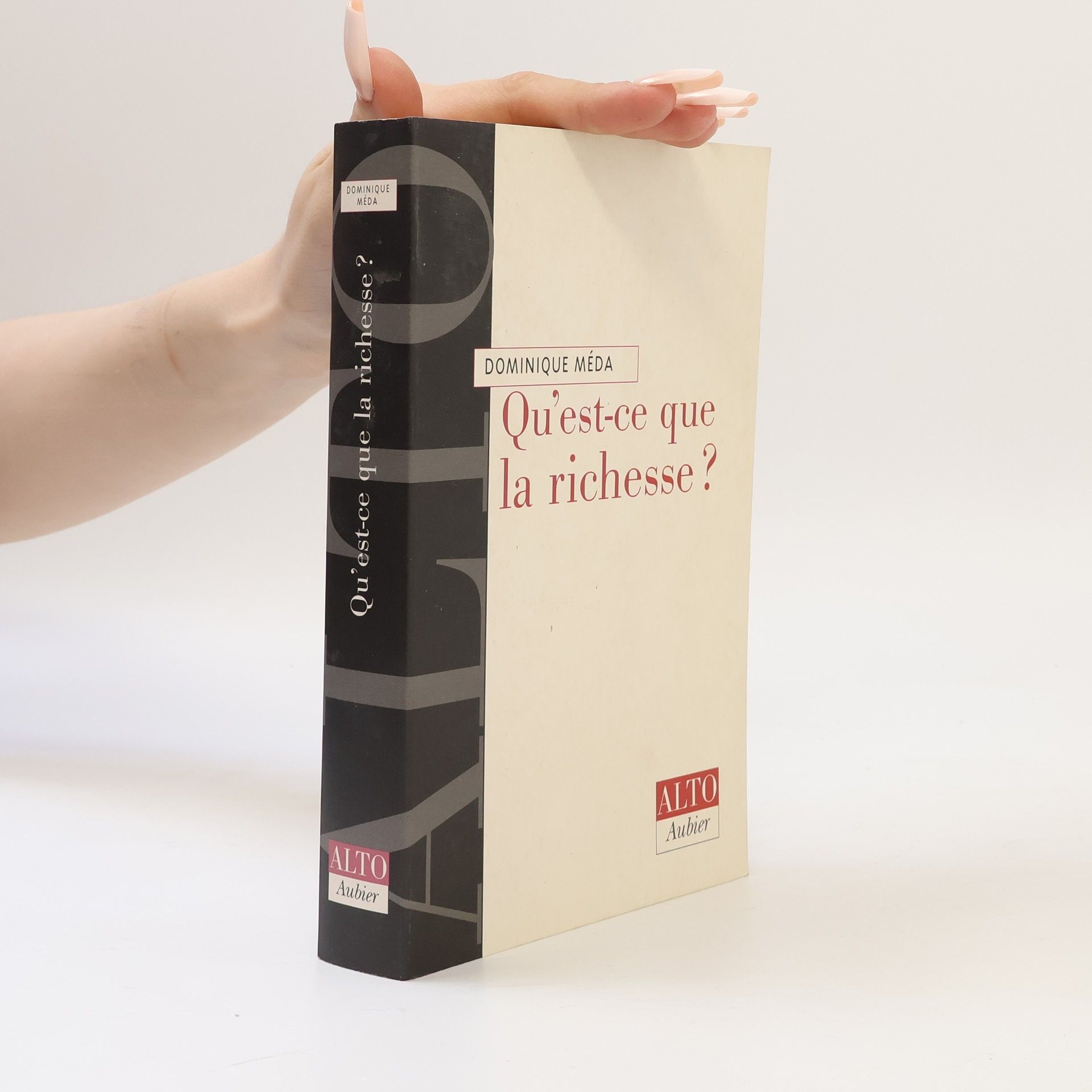 Dominique Méda Qu'est-ce que la richesse?