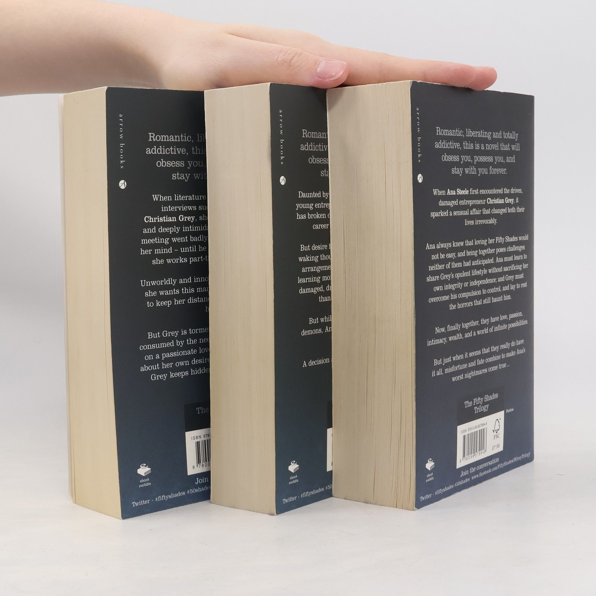 E. L. James The Fifty Shades Trilogy