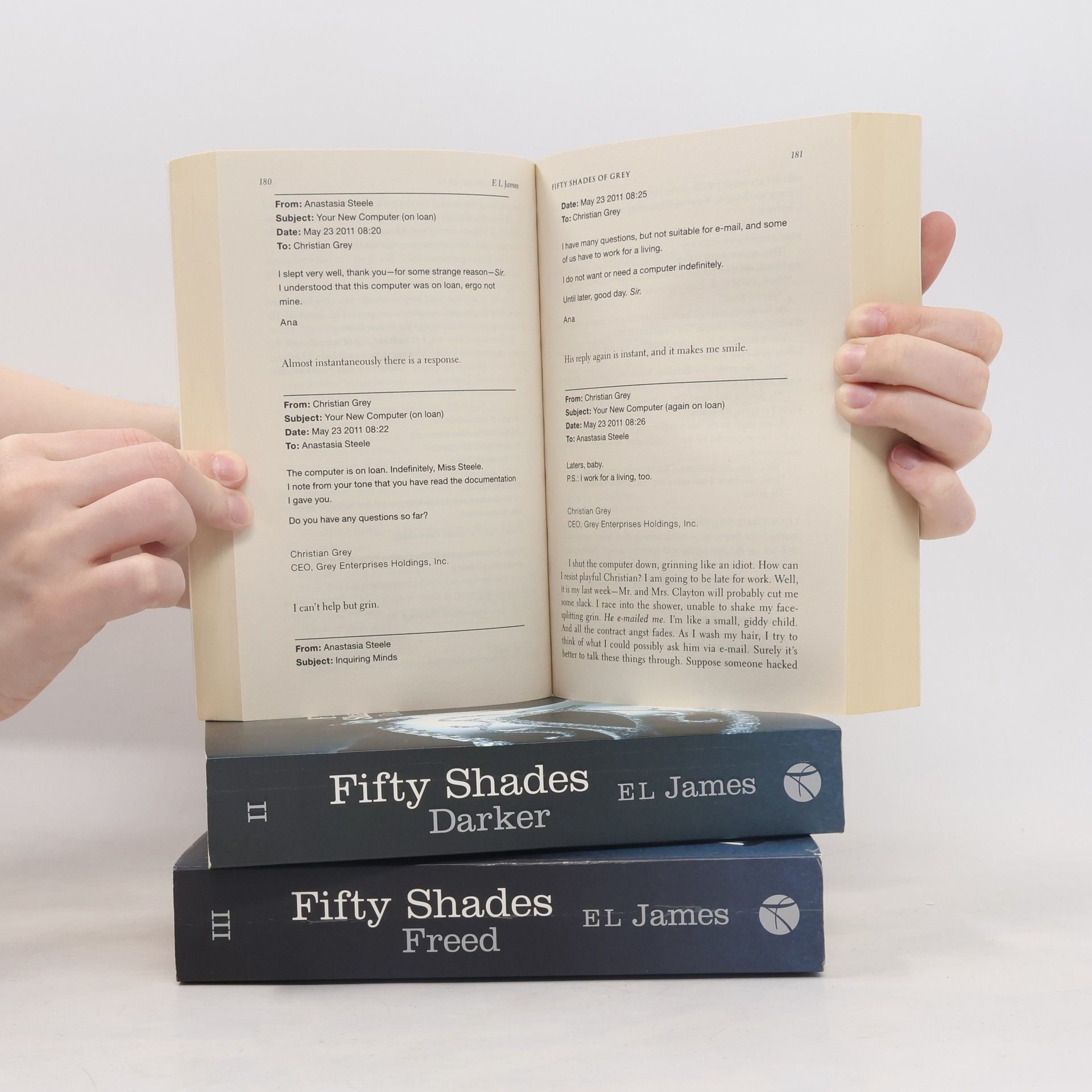E. L. James The Fifty Shades Trilogy