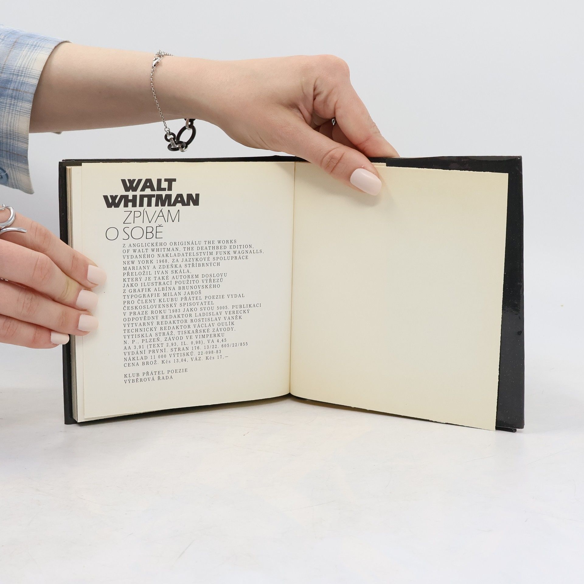 Walt Whitman Zpívám o sobě