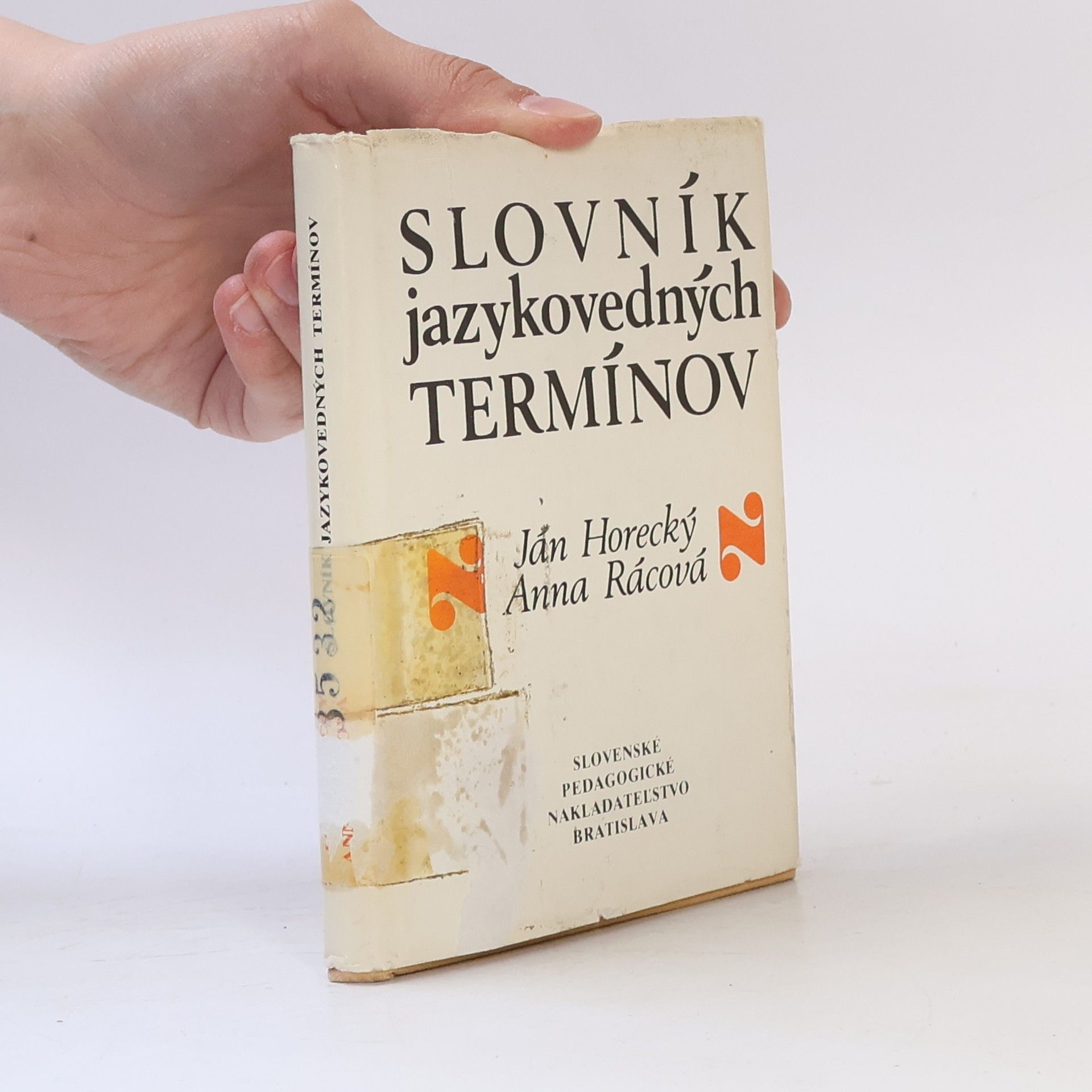Ján Horecký Slovník jazykovedných termínov