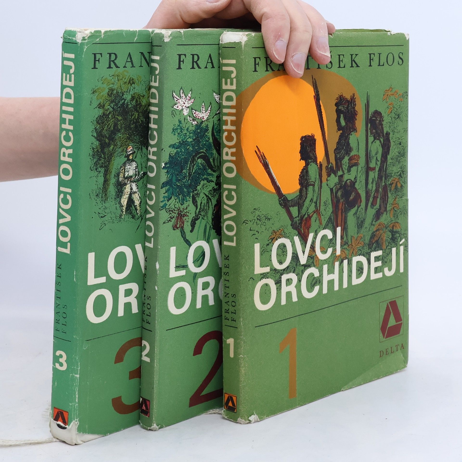 František Flos Lovci orchidejí 1.-3.díl