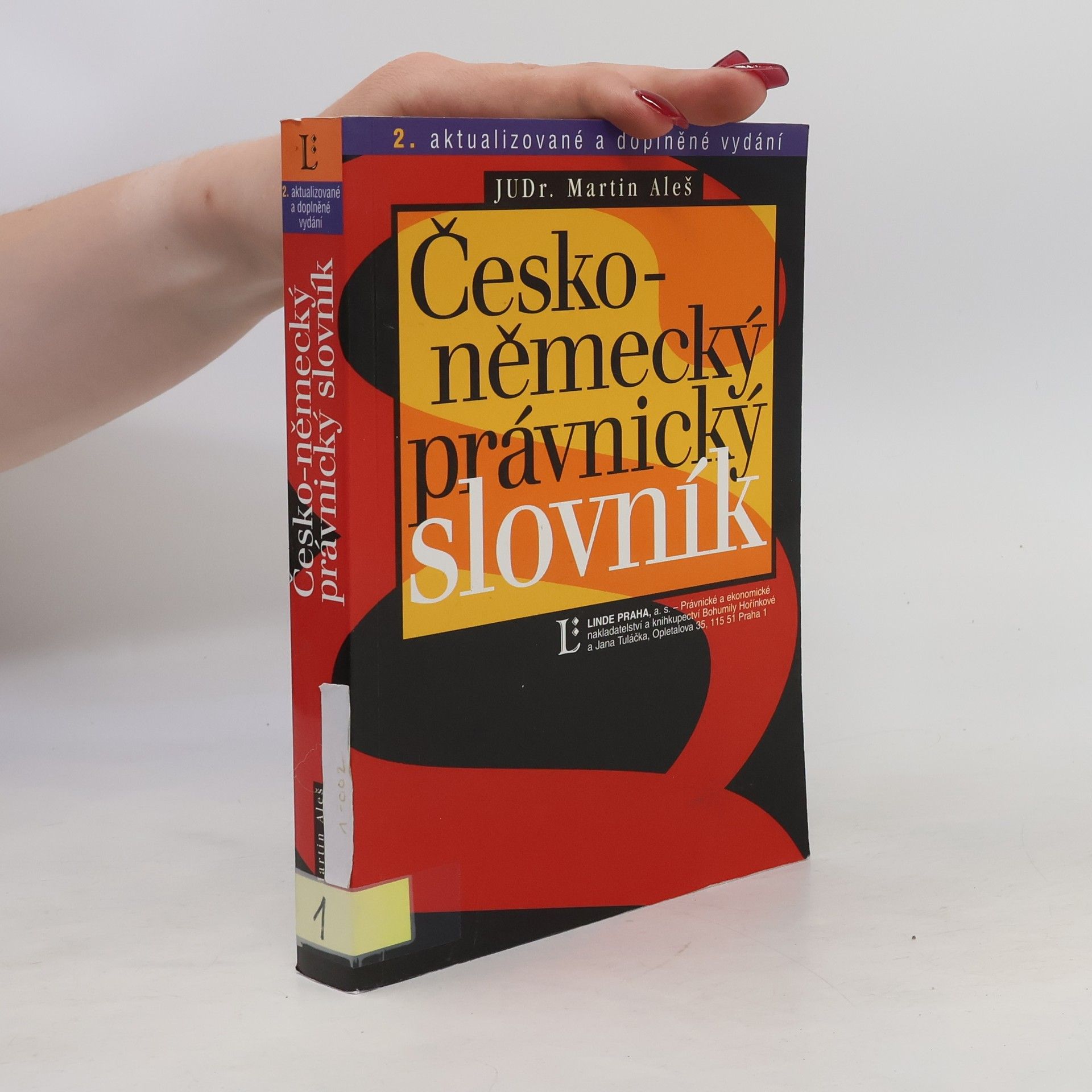 Martin Aleš Česko-německý právnický slovník