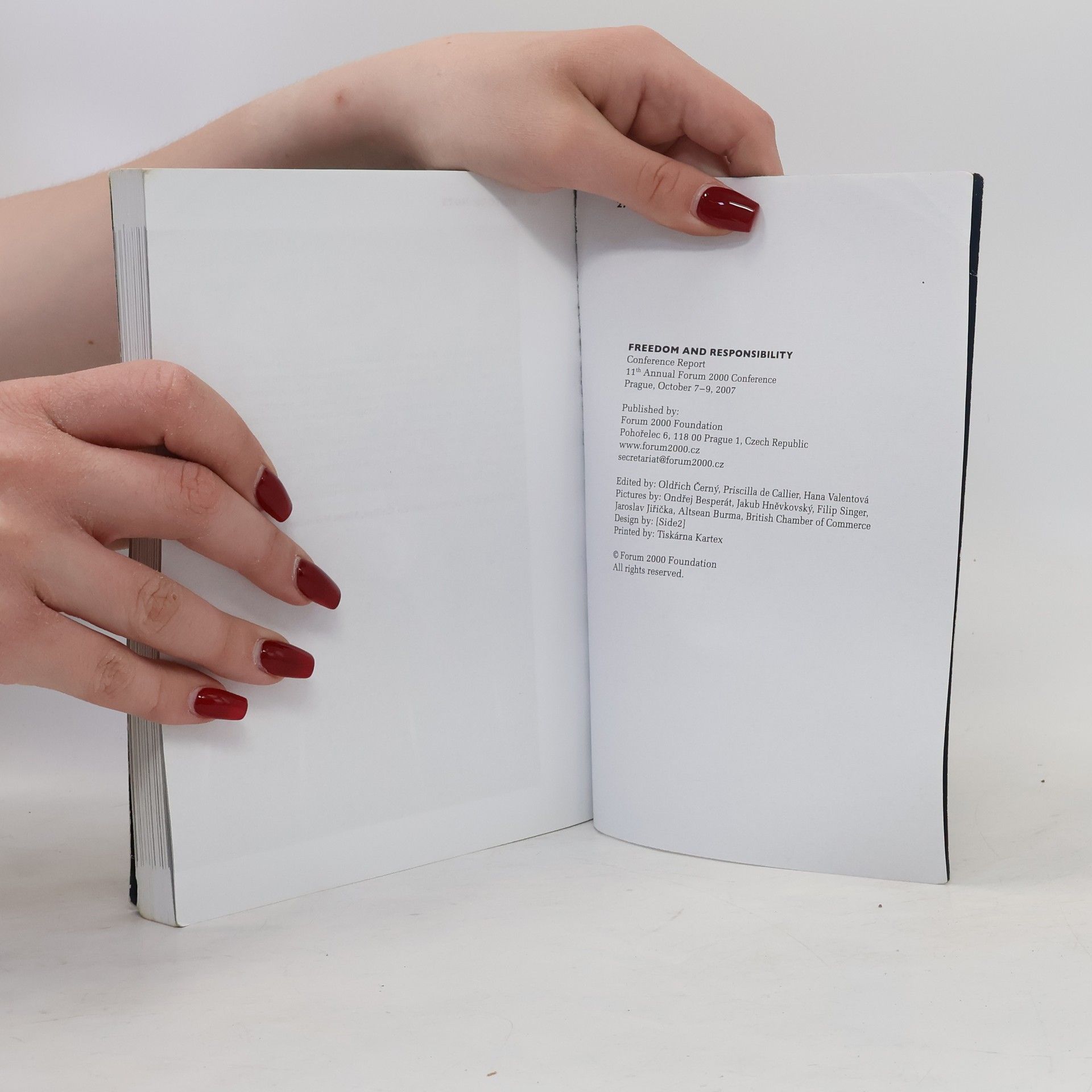 Various authors Freedom and Responsibility