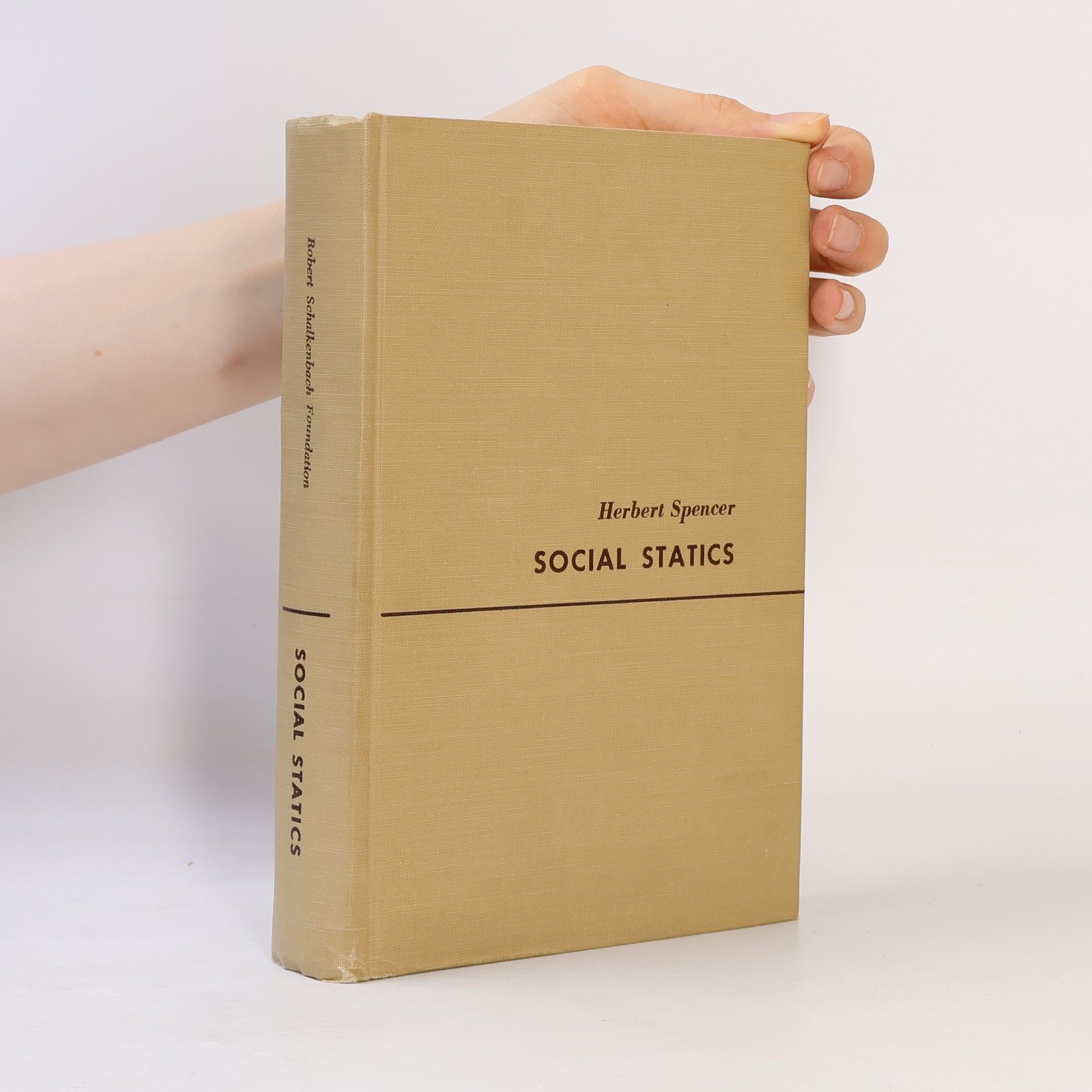 Herbert Spencer Social Statics