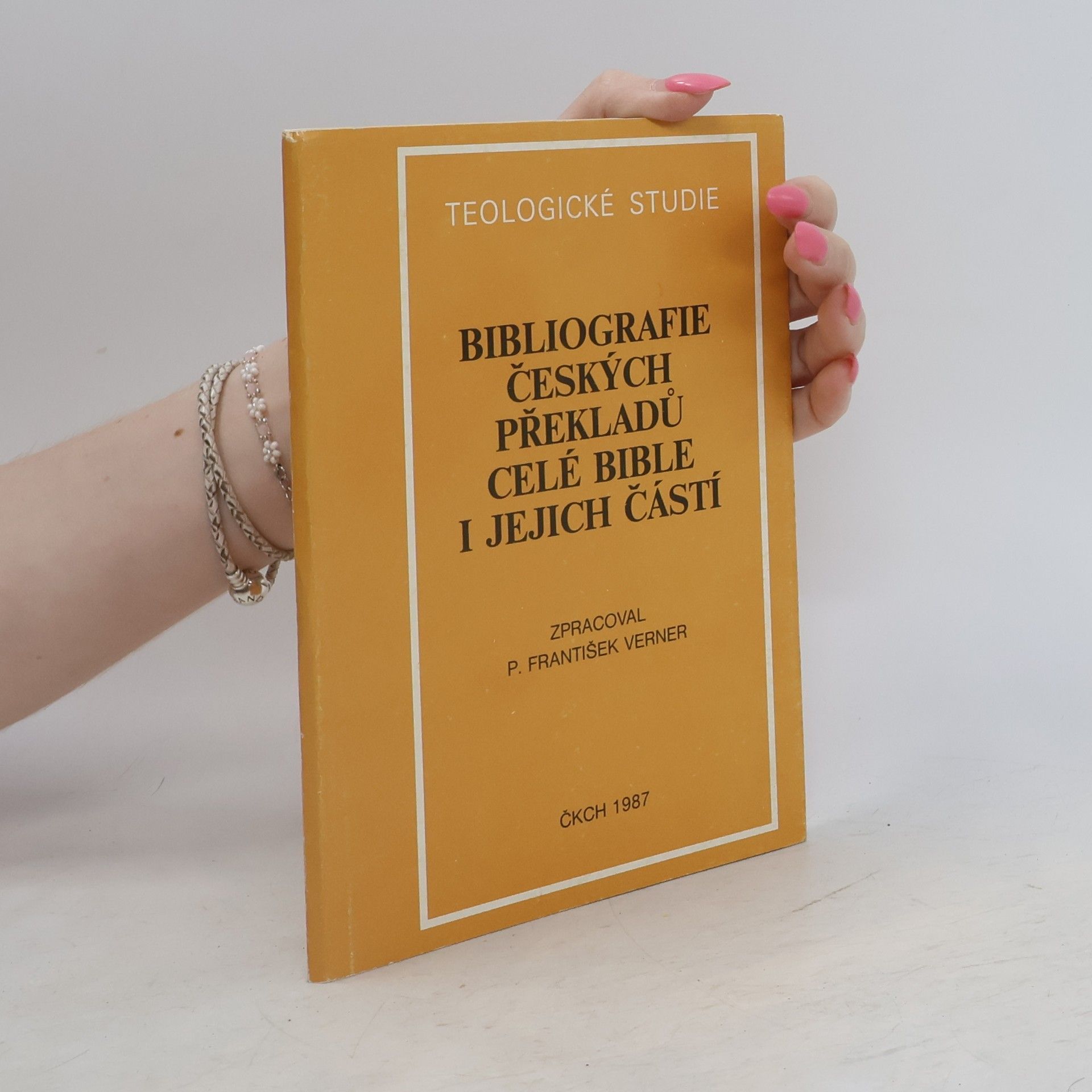 František Verner Bibliografie českých překladů celé bible i jejich částí