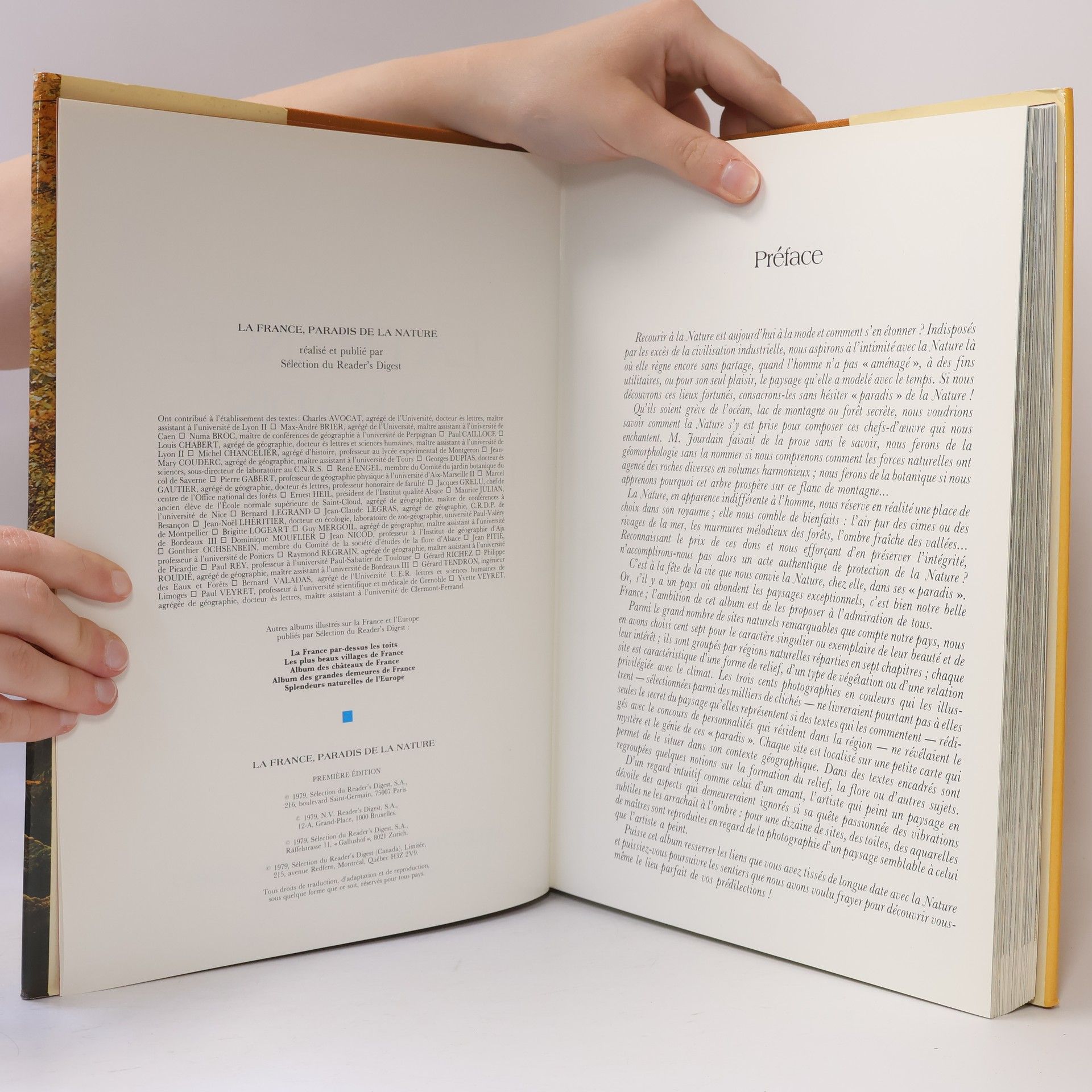 Autorenkollektiv La France paradis de la nature