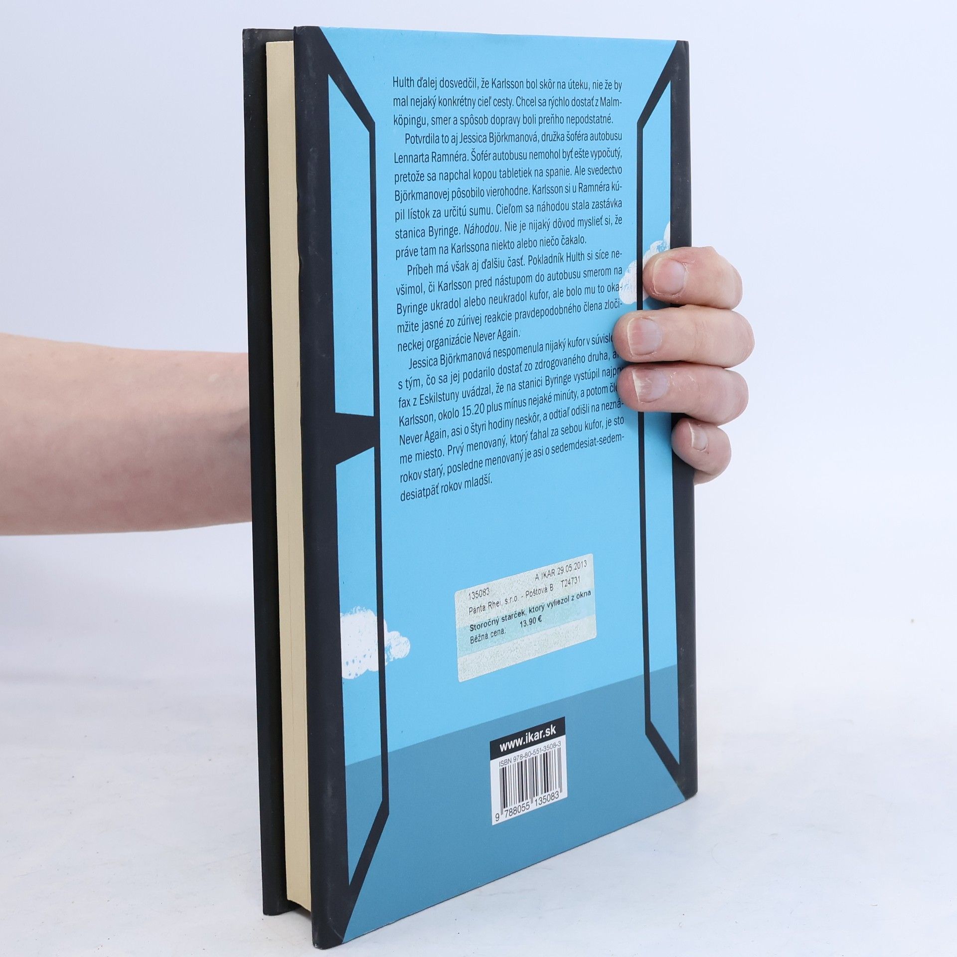 Jonas Jonasson Storočný starček, ktorý vyliezol z okna a zmizol