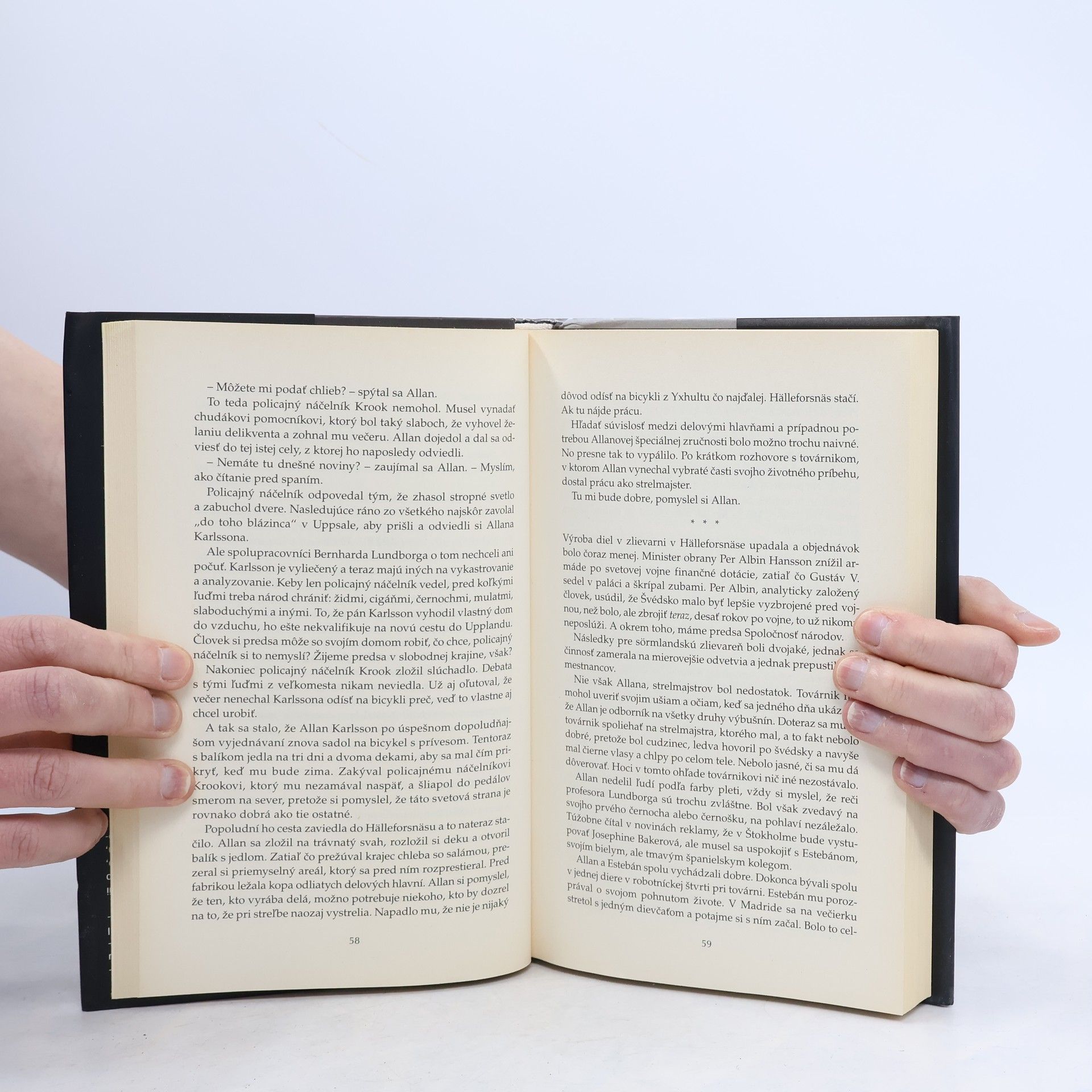 Jonas Jonasson Storočný starček, ktorý vyliezol z okna a zmizol