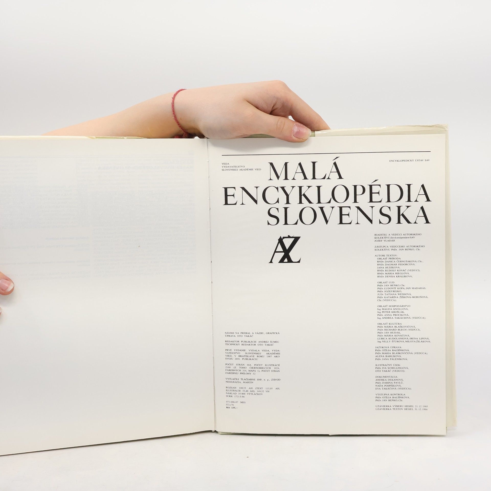 Collectif d'auteurs Malá encyklopédia Slovenska
