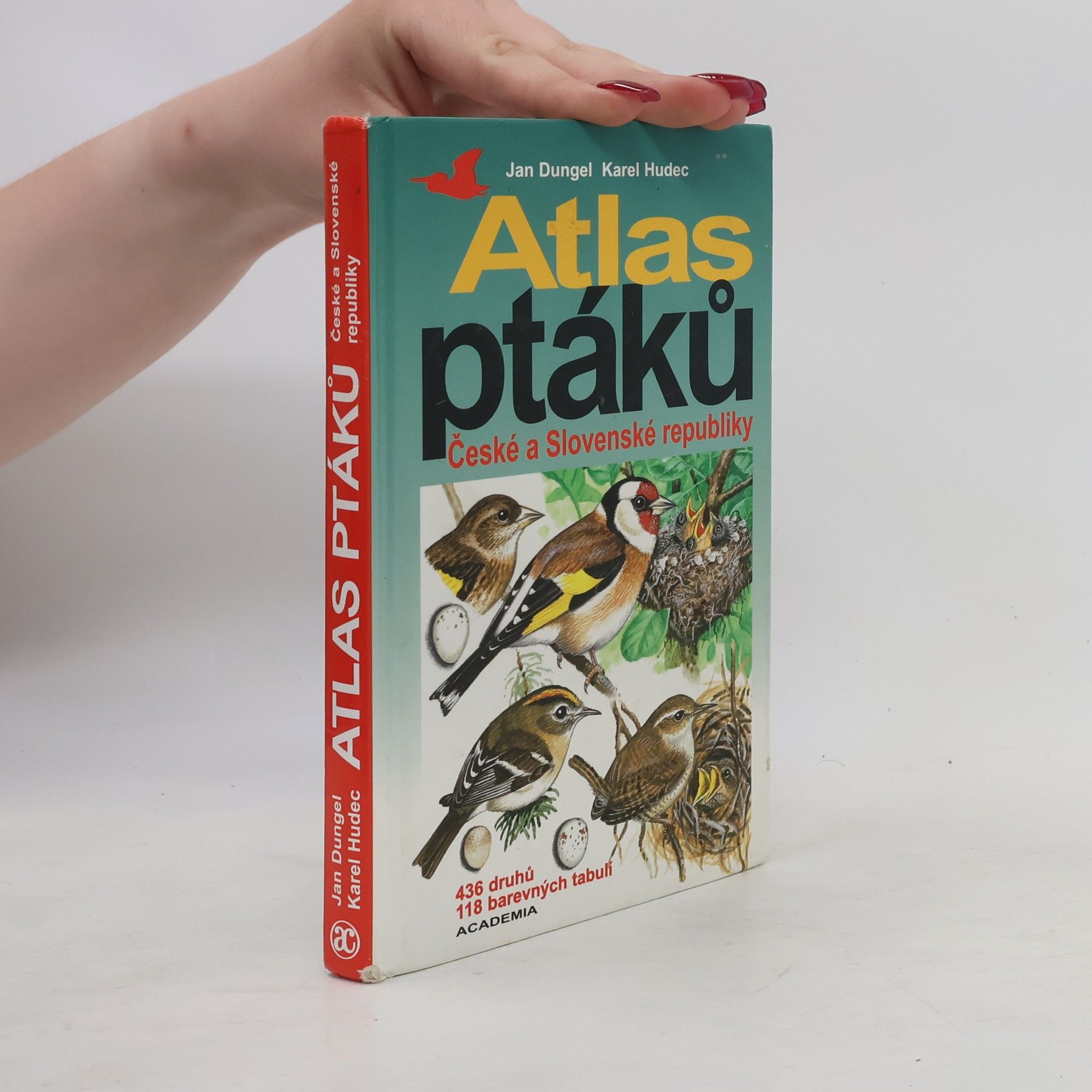 Karel Hudec Atlas ptáků České a Slovenské republiky