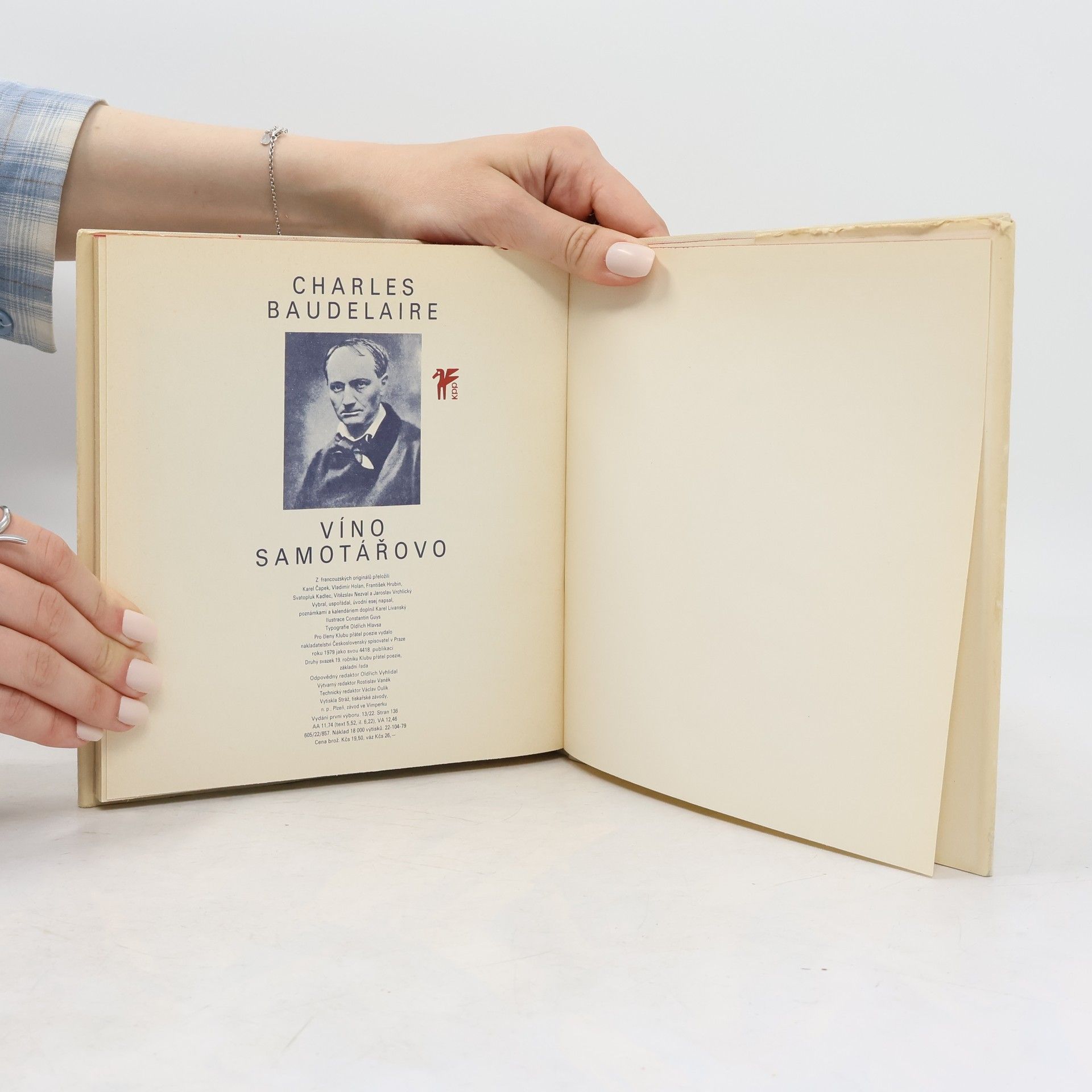 Charles Baudelaire Víno samotářovo