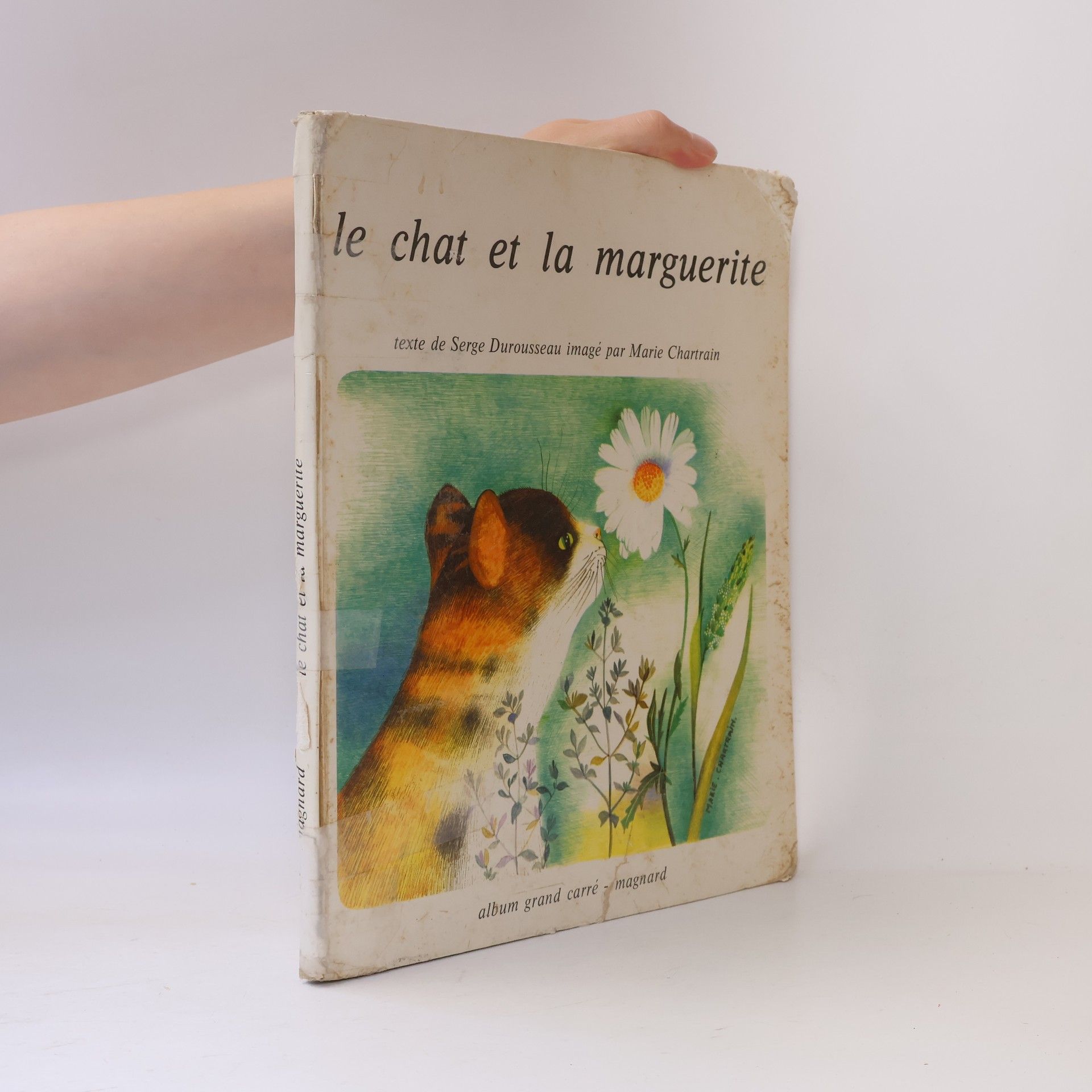 Serge Durousseau Le chat et la marguerite