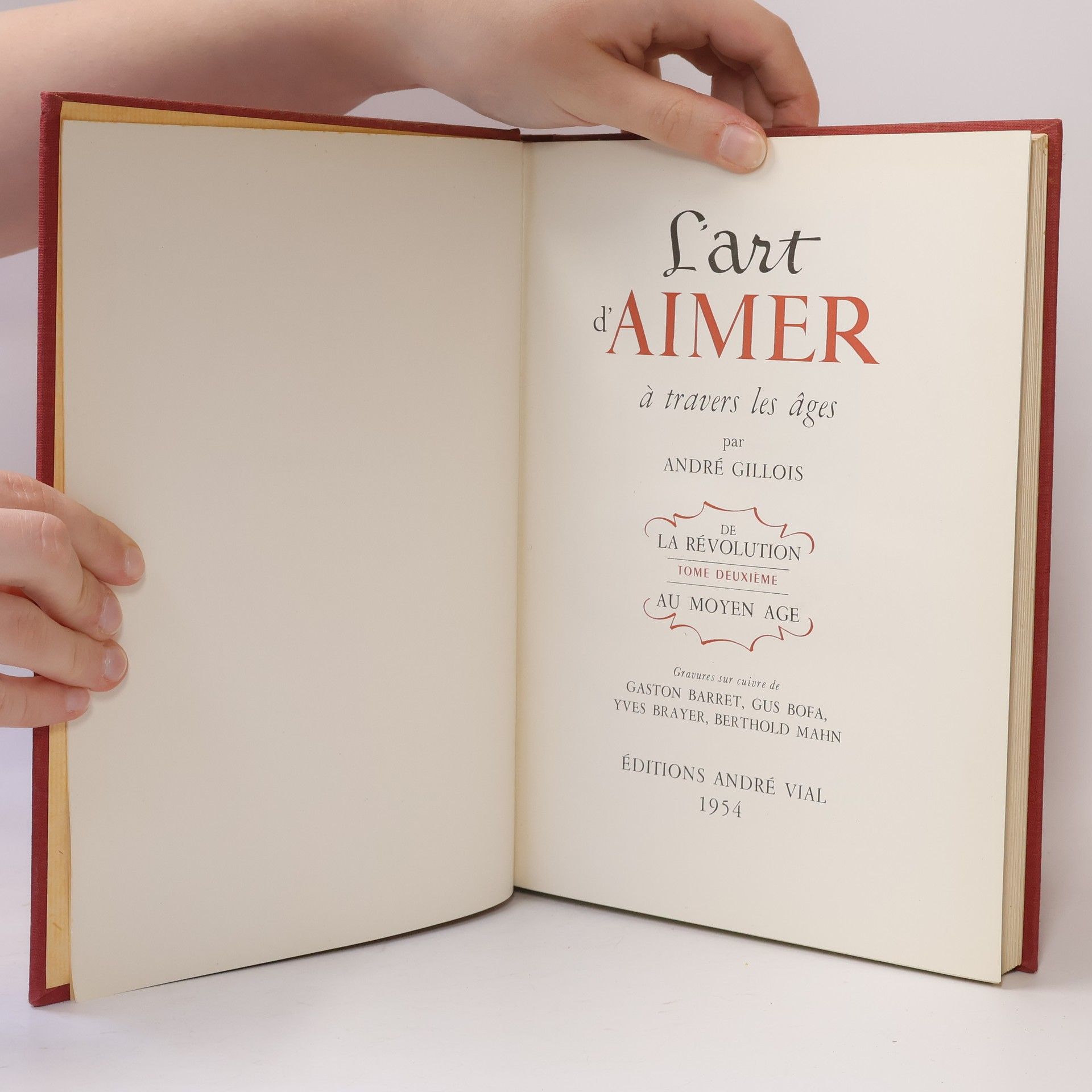 André Gillois L'art d'aimer à travers les âges