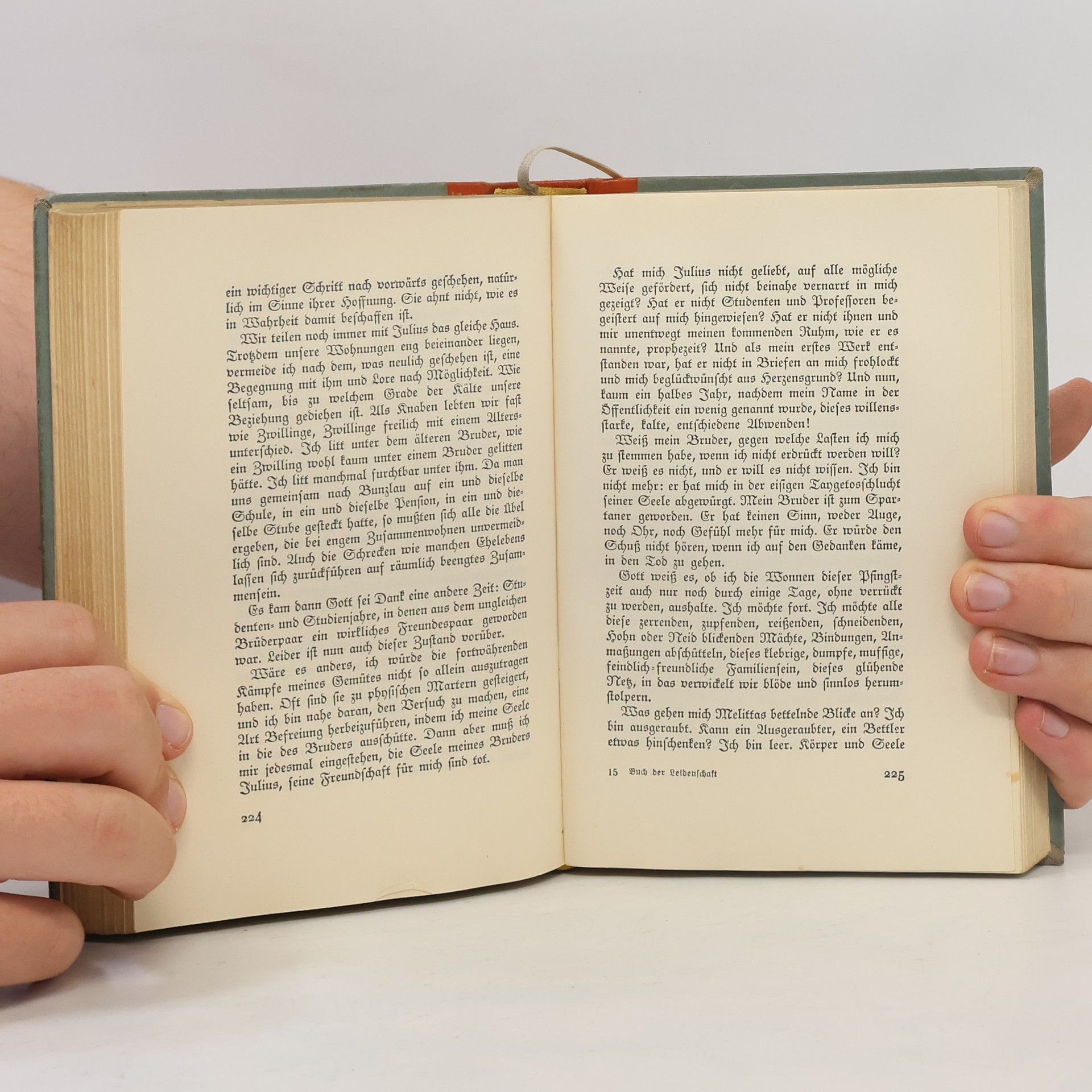 Gerhart Hauptmann Buch der Leidenschaft