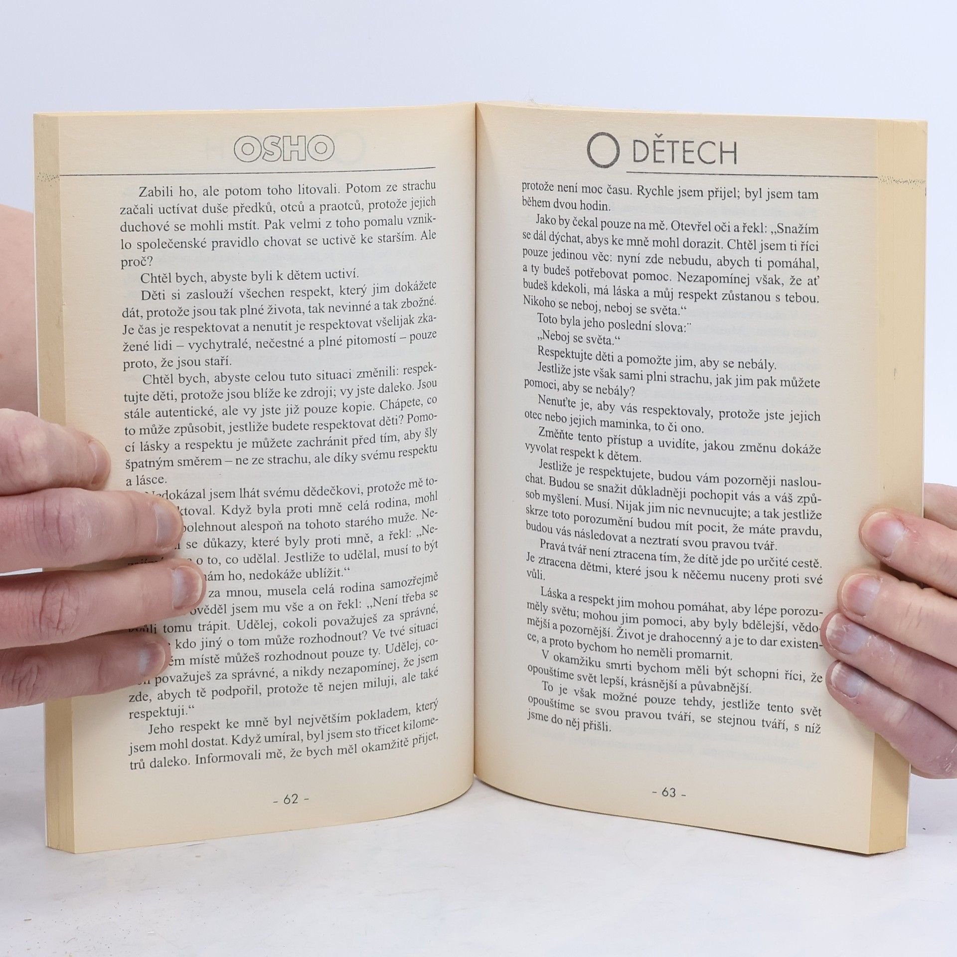 Osho Rajneesh O dětech. Svoboda být sám sebou